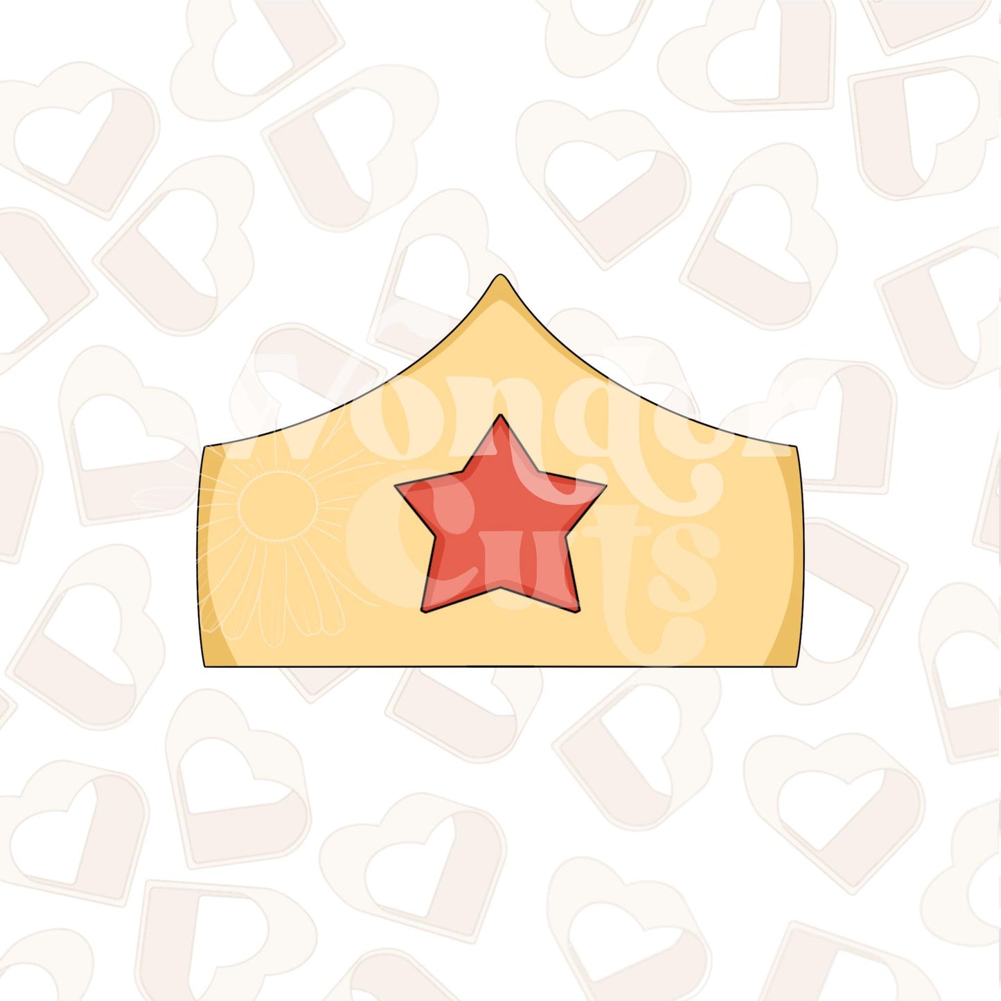 Superhero Crown Cookie Cutter