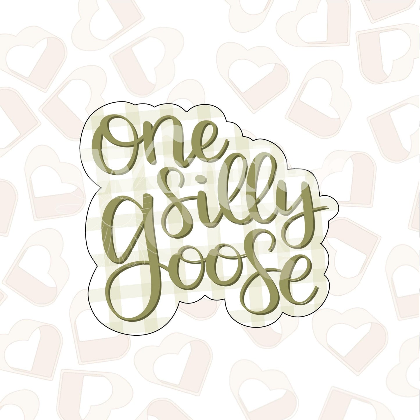 One Silly Goose Cookie Cutter