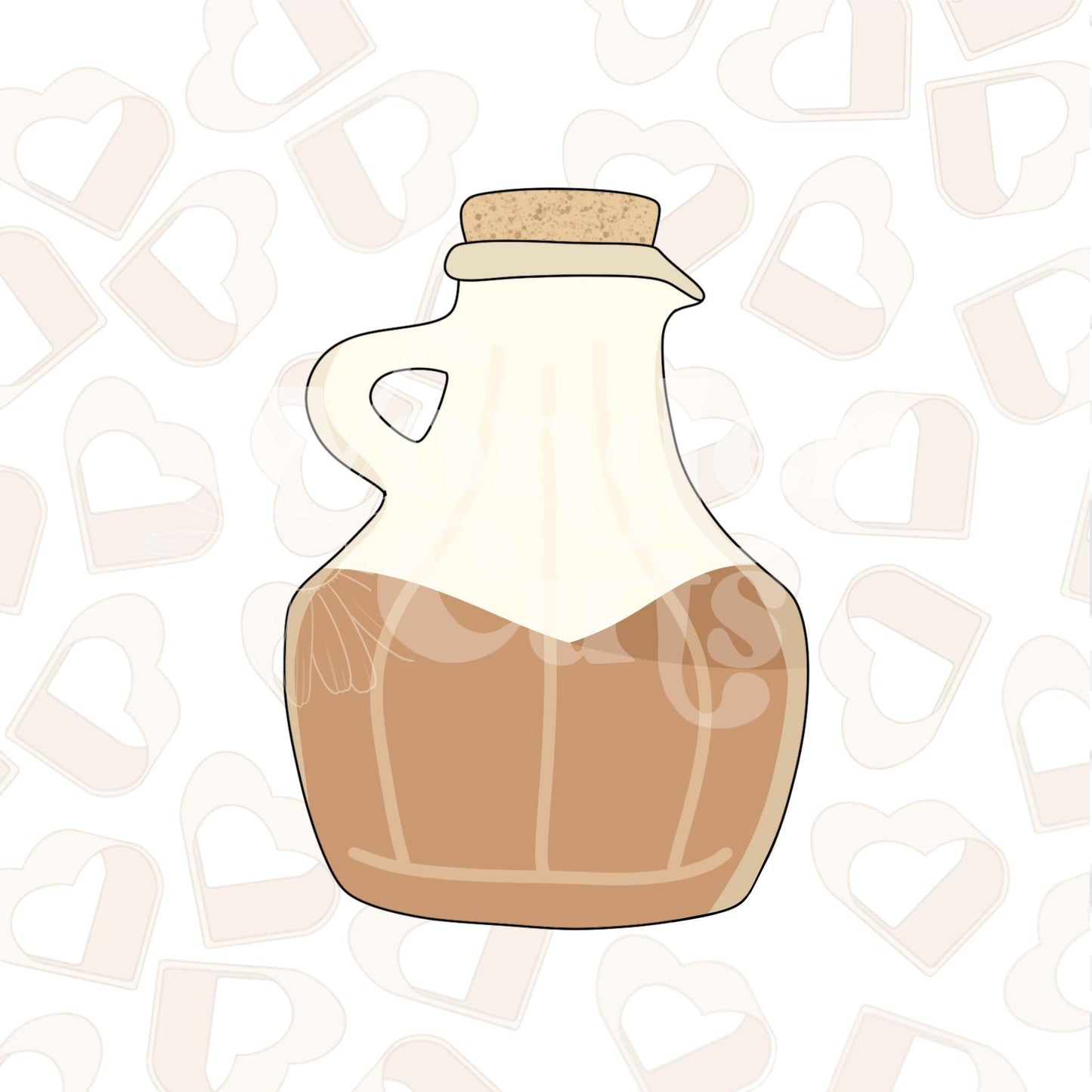 Syrup Bottle Cookie Cutter