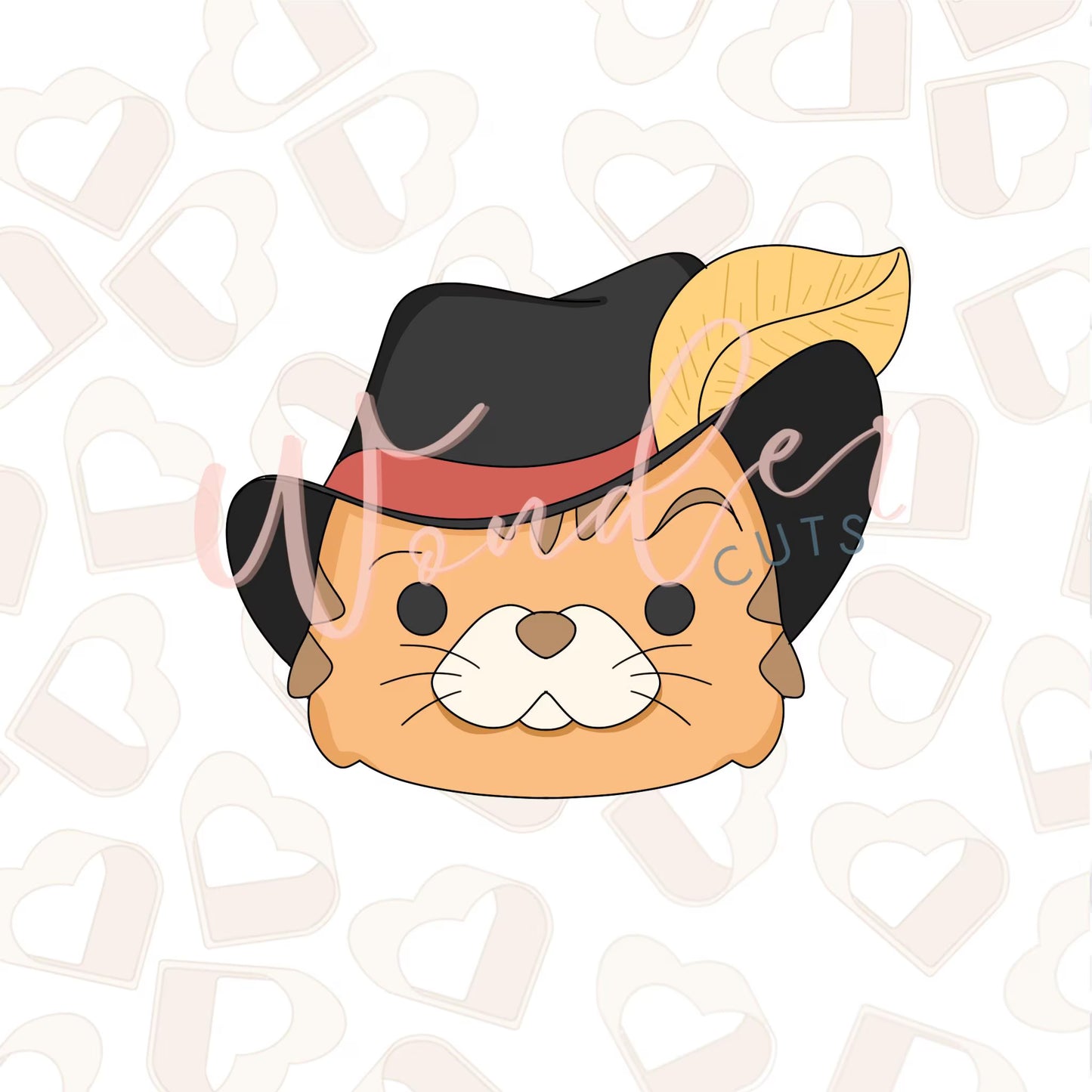 Sassy Cat Cookie Cutter