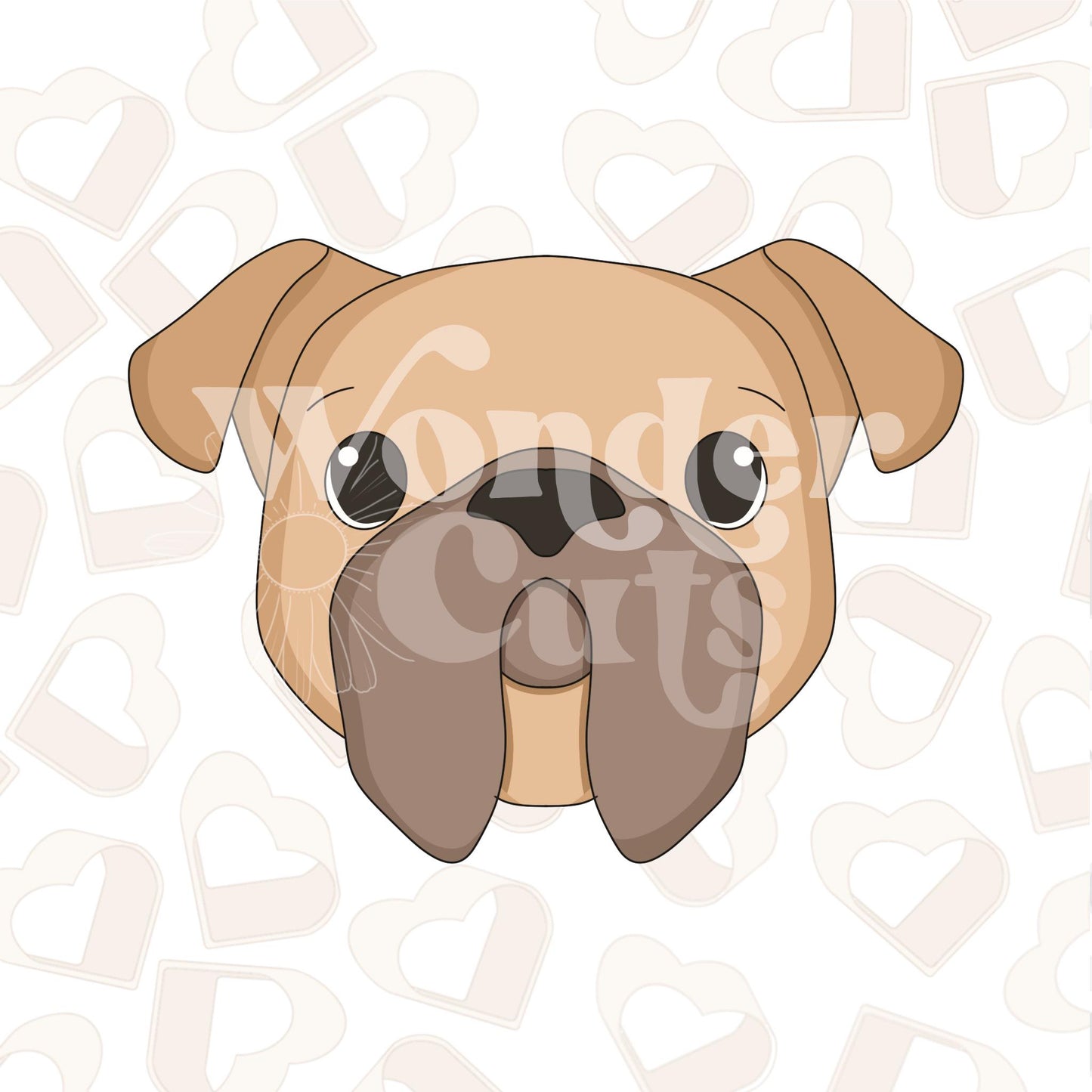 Bulldog Cookie Cutter