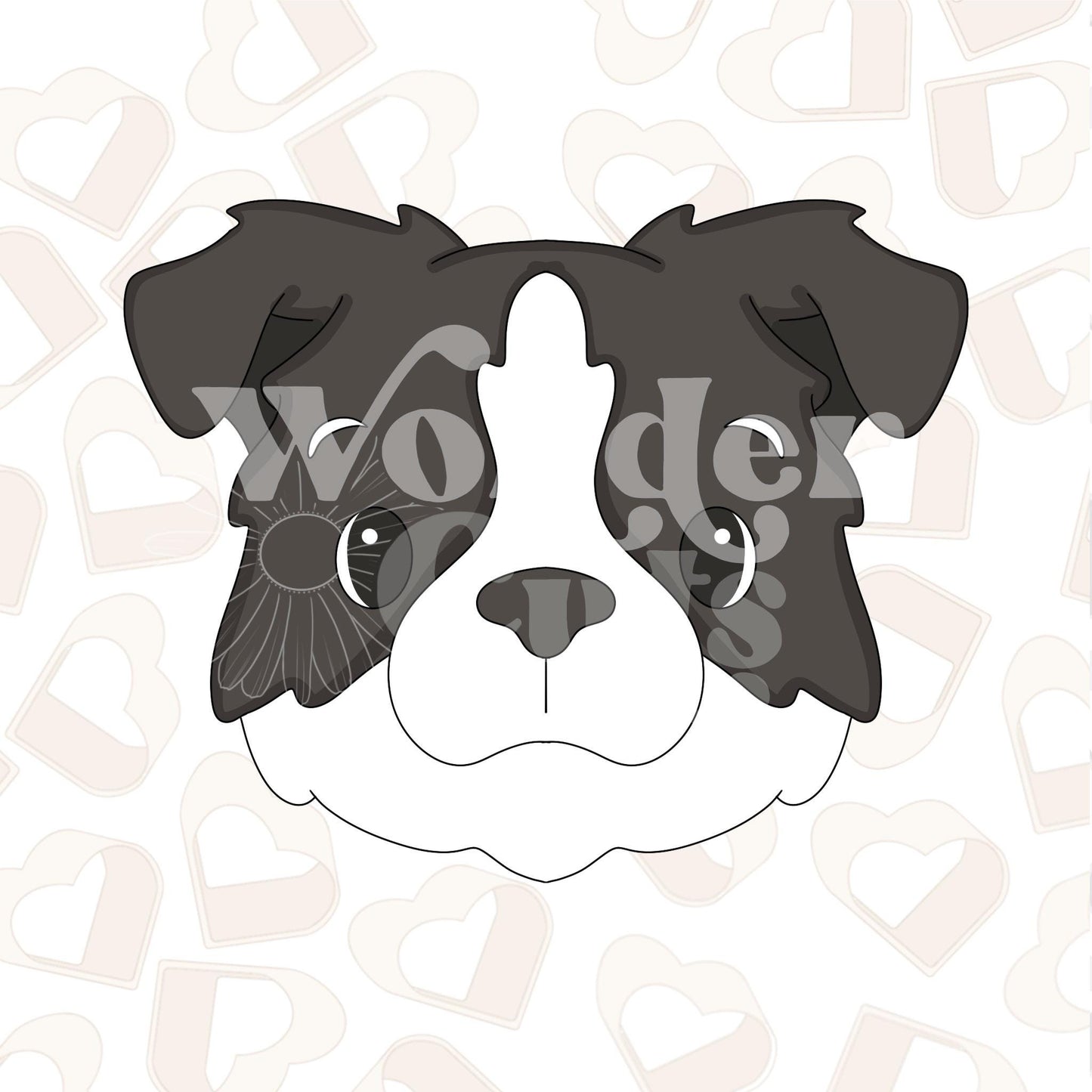 Border Collie Cookie Cutter