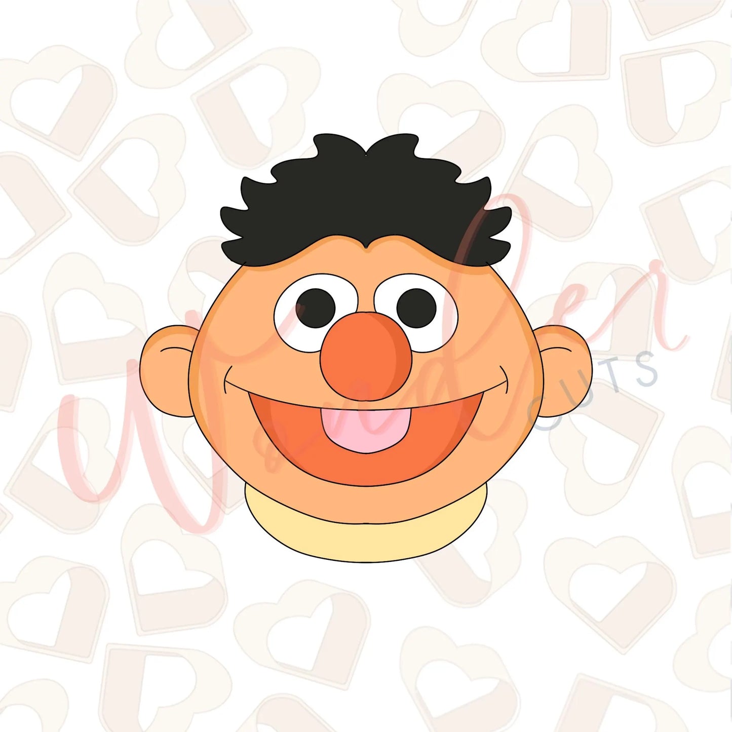 Orange Puppet Cookie Cutter