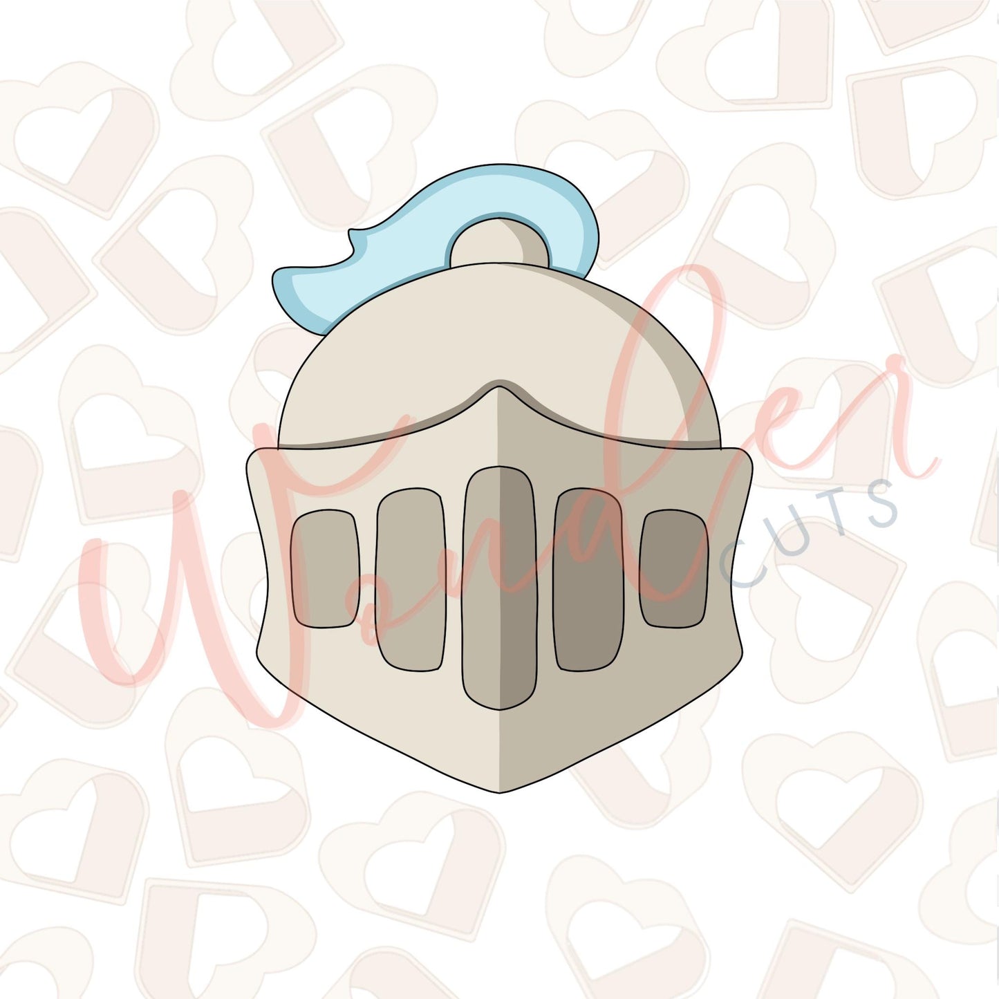Knight Helmet Cookie Cutter