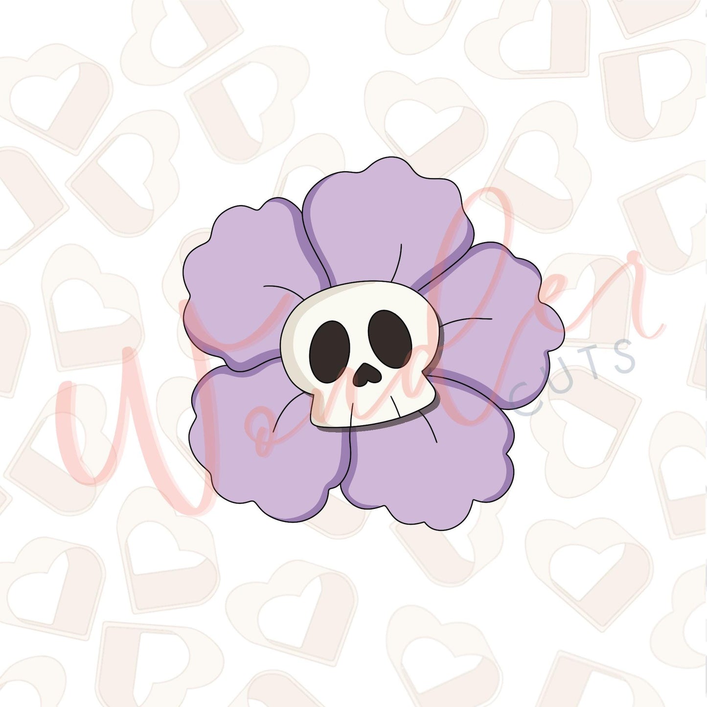 Spooky Flower Cookie Cutter