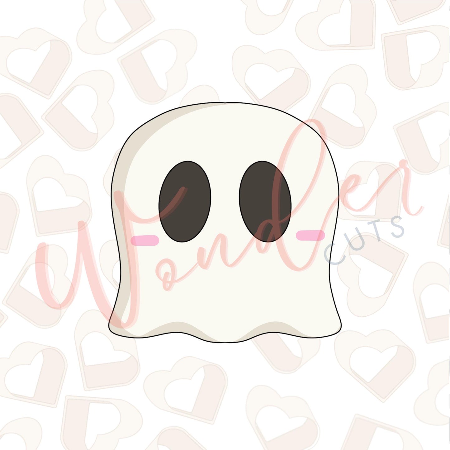 Ghost Cutie Cookie Cutter