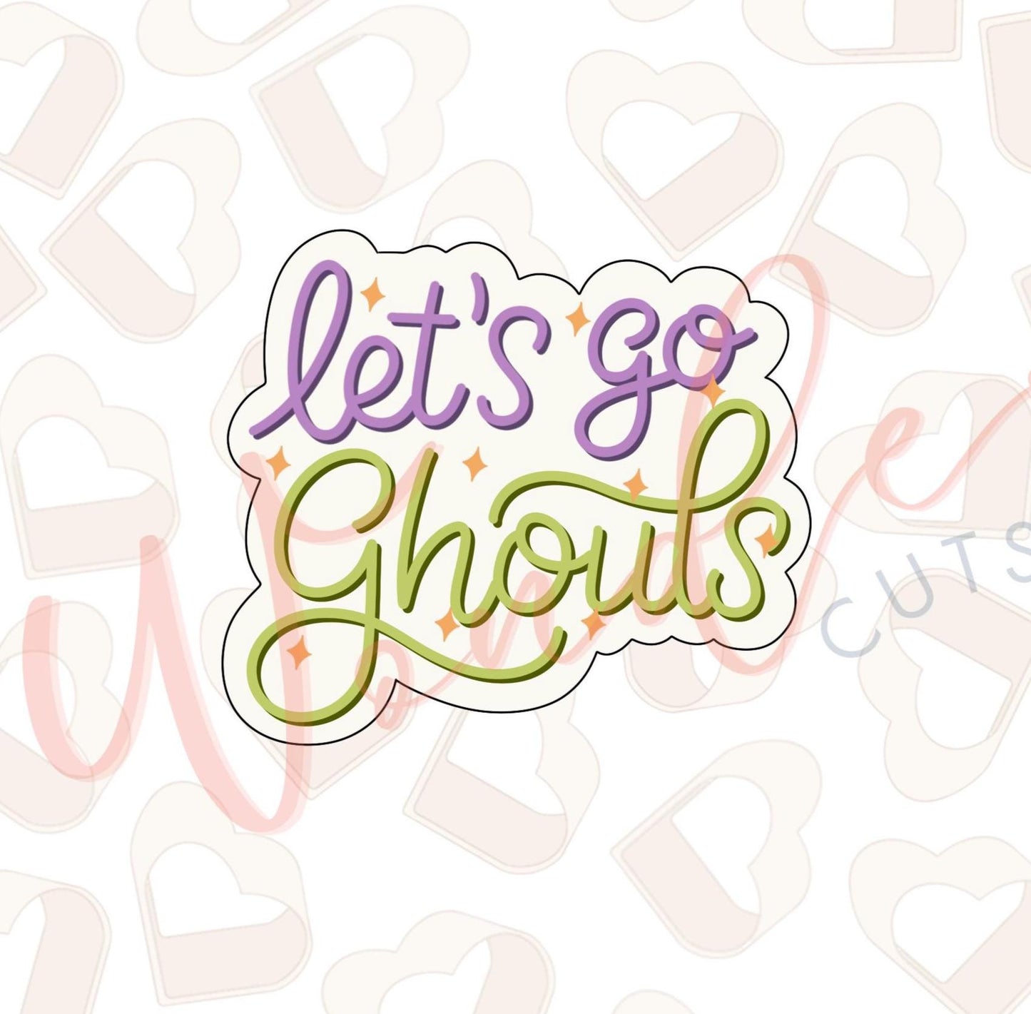 Let's Go Gouls Cookie Cutter