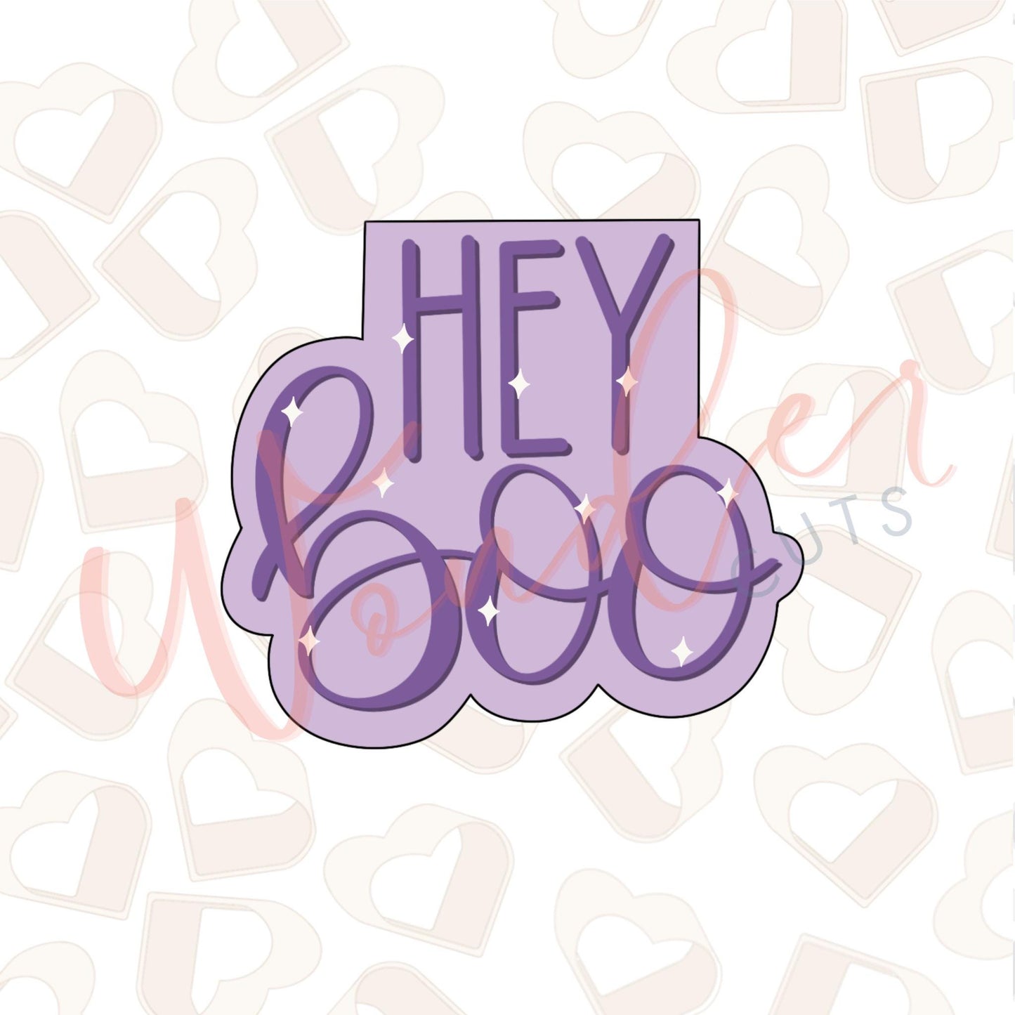 Hey Boo Cookie Cutter