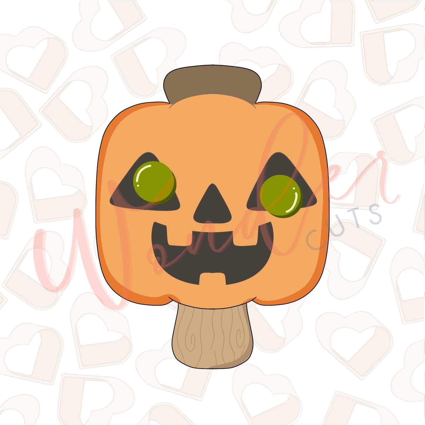 Pumpkin Popsicle Cookie Cutter