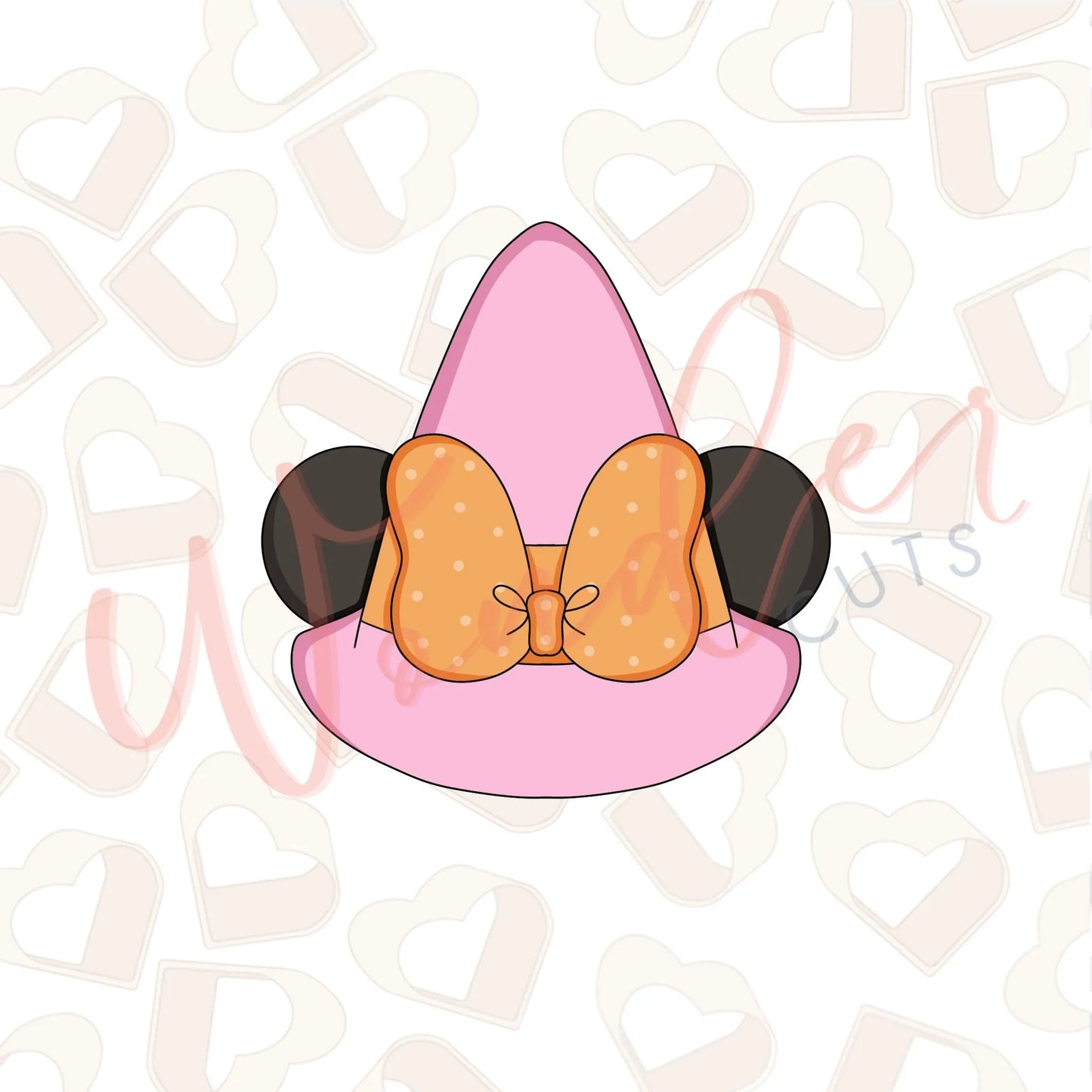 Mouse Ear Witch Hat Cookie Cutter
