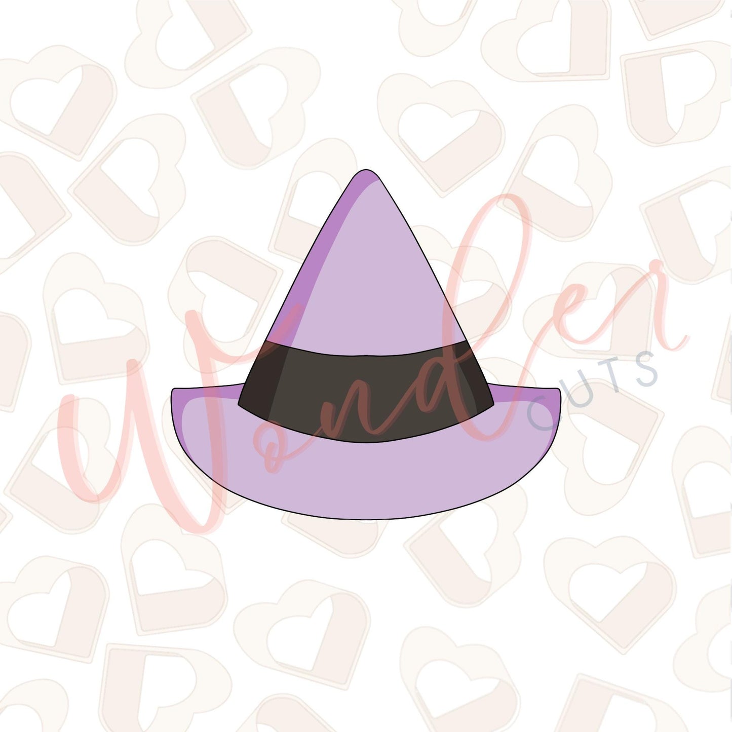 Simple Witch Hat Cookie Cutter
