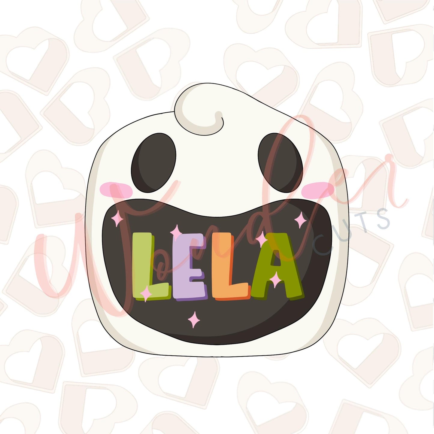 Big Mouth Ghost Cookie Cutter