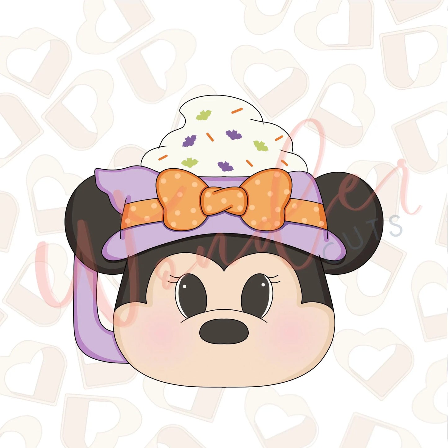 Witchy Mouse Mug Cookie Cutter