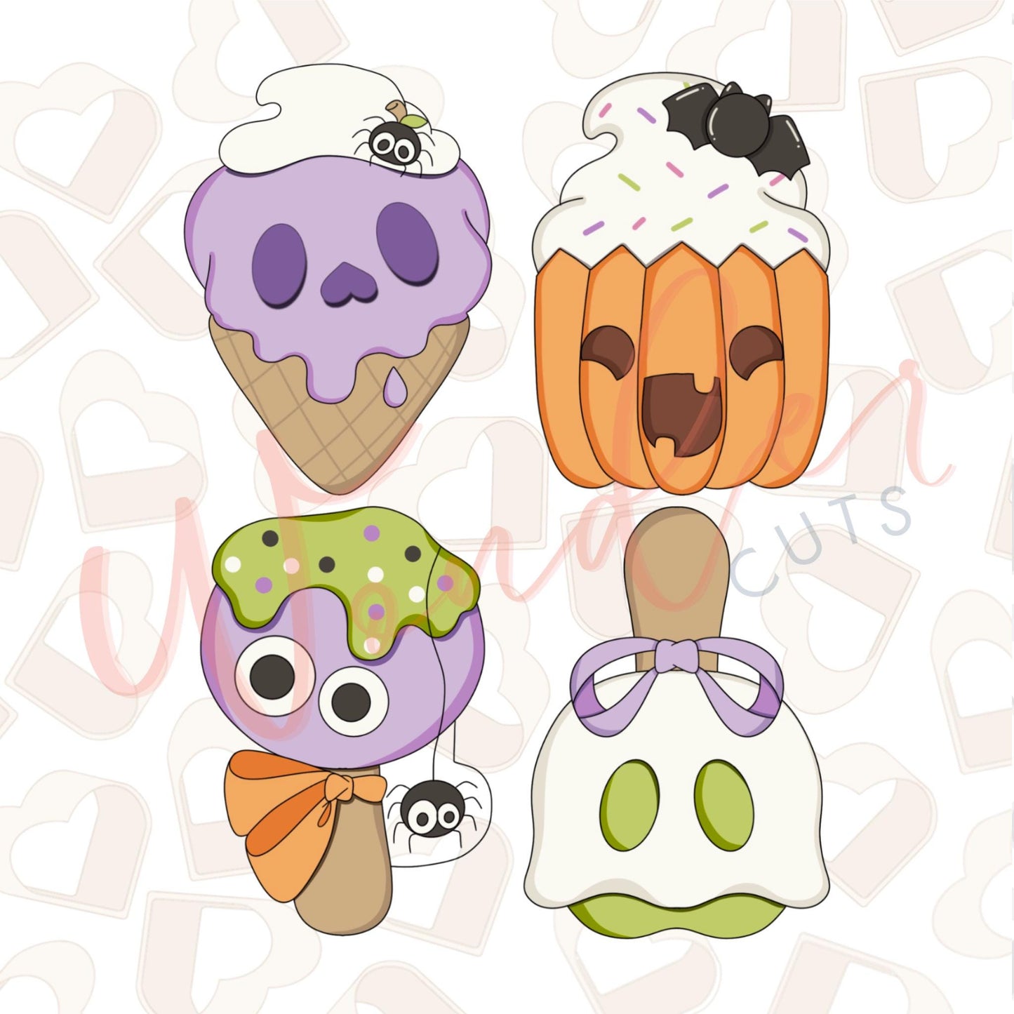 Sweet and Spooky Set of 4 Cookie Cutter