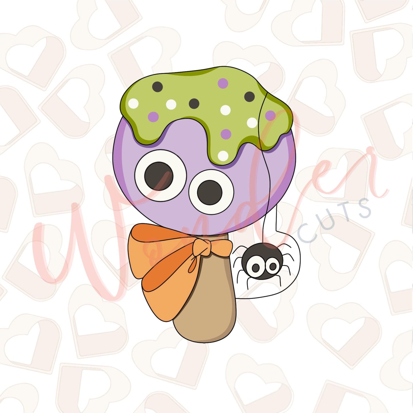 Spooky Cakepop Cookie Cutter