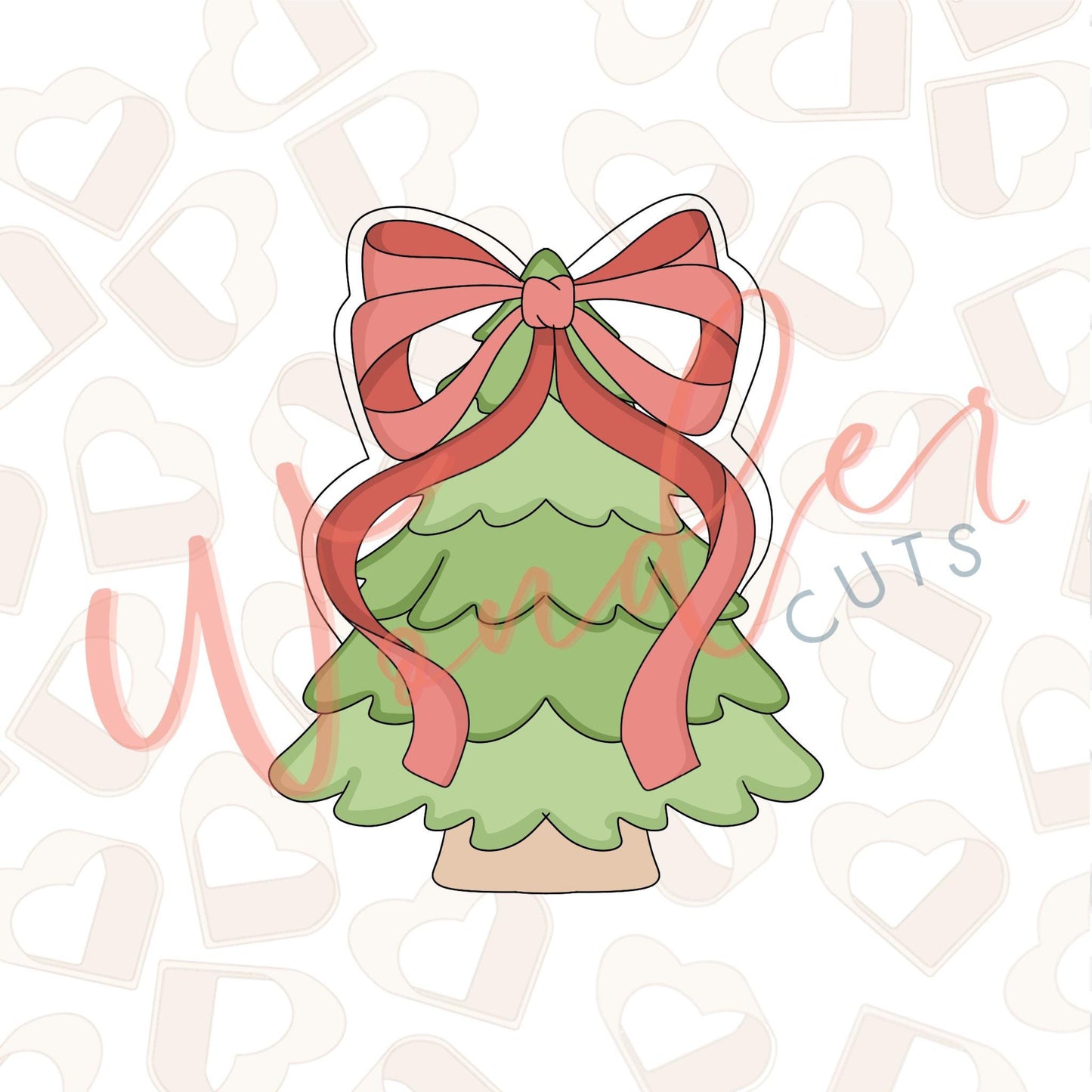 Coquette Tree Cookie Cutter