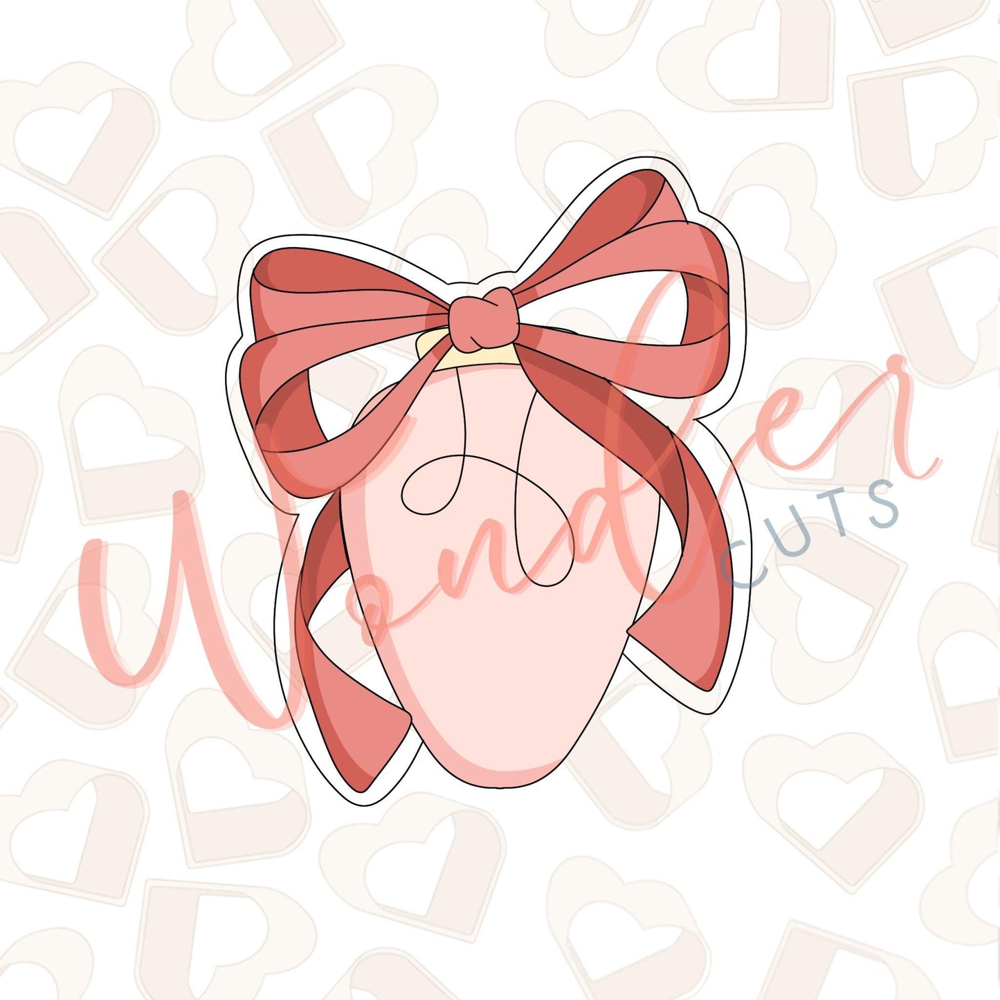 Coquette Lightbulb Cookie Cutter