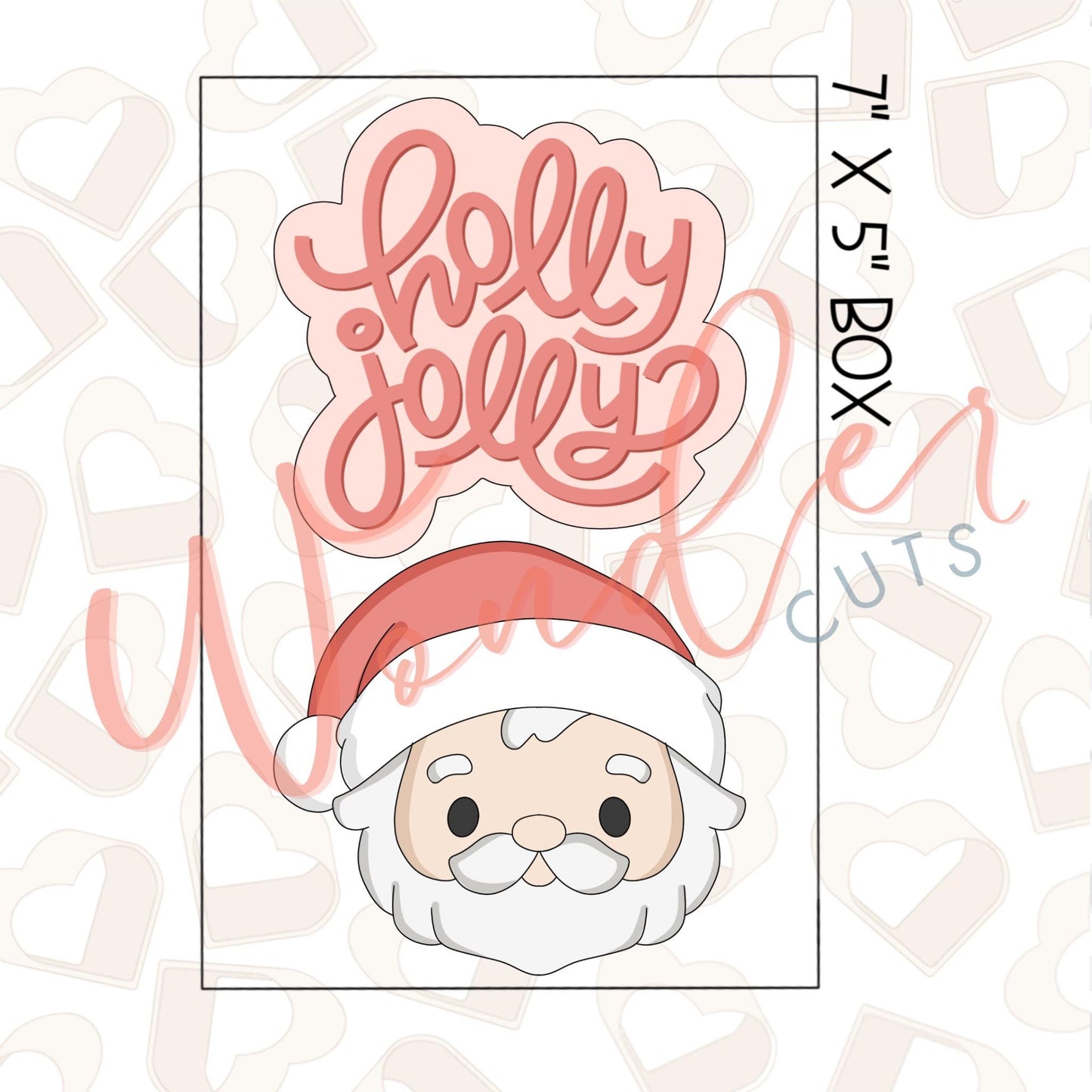Holly Jolly Set of 2 Cookie Cutter