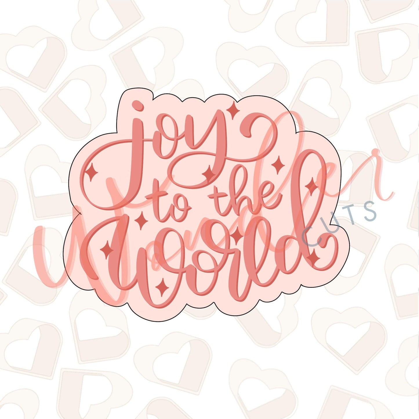 Joy to the World Cookie Cutter