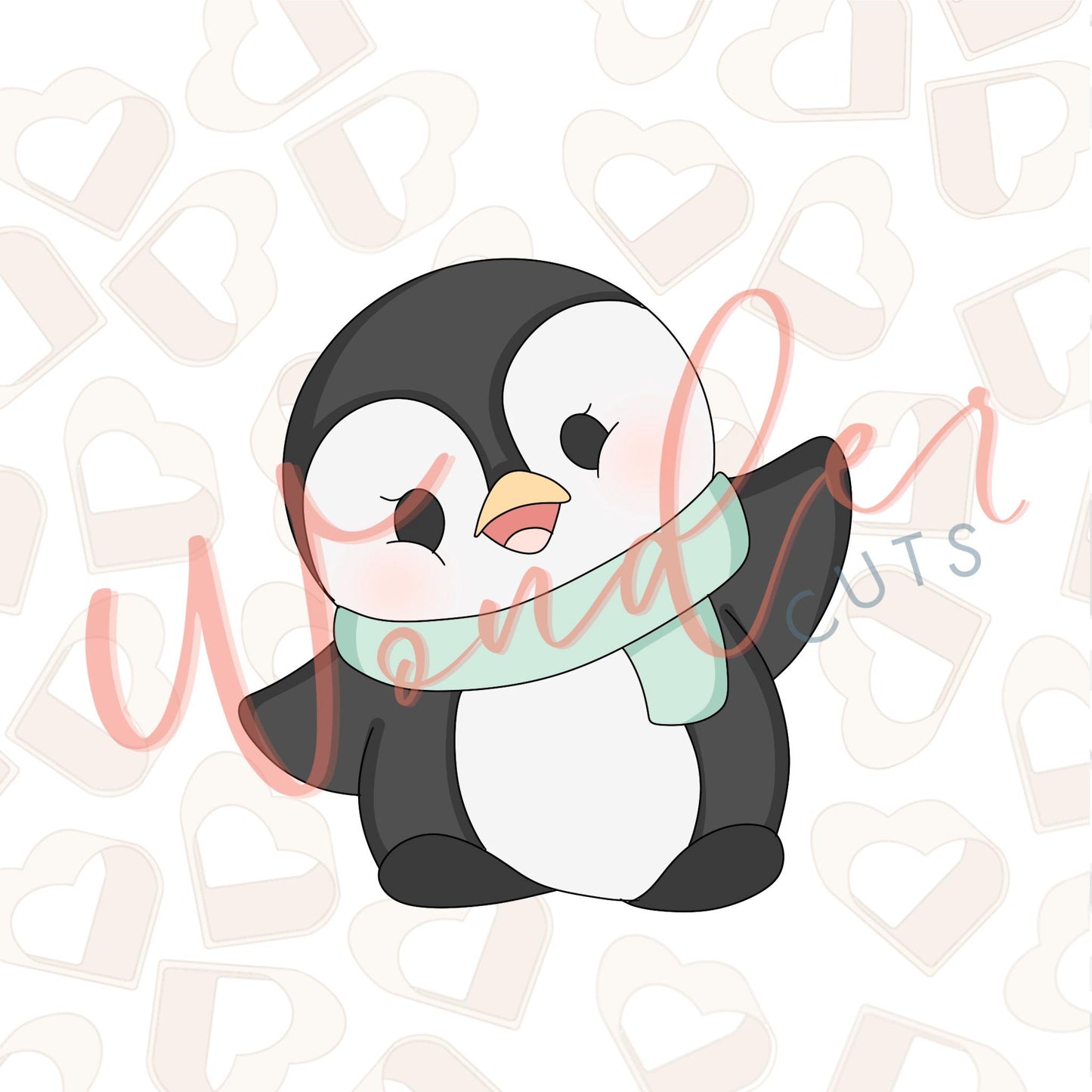 Happy Penguin Cookie Cutter