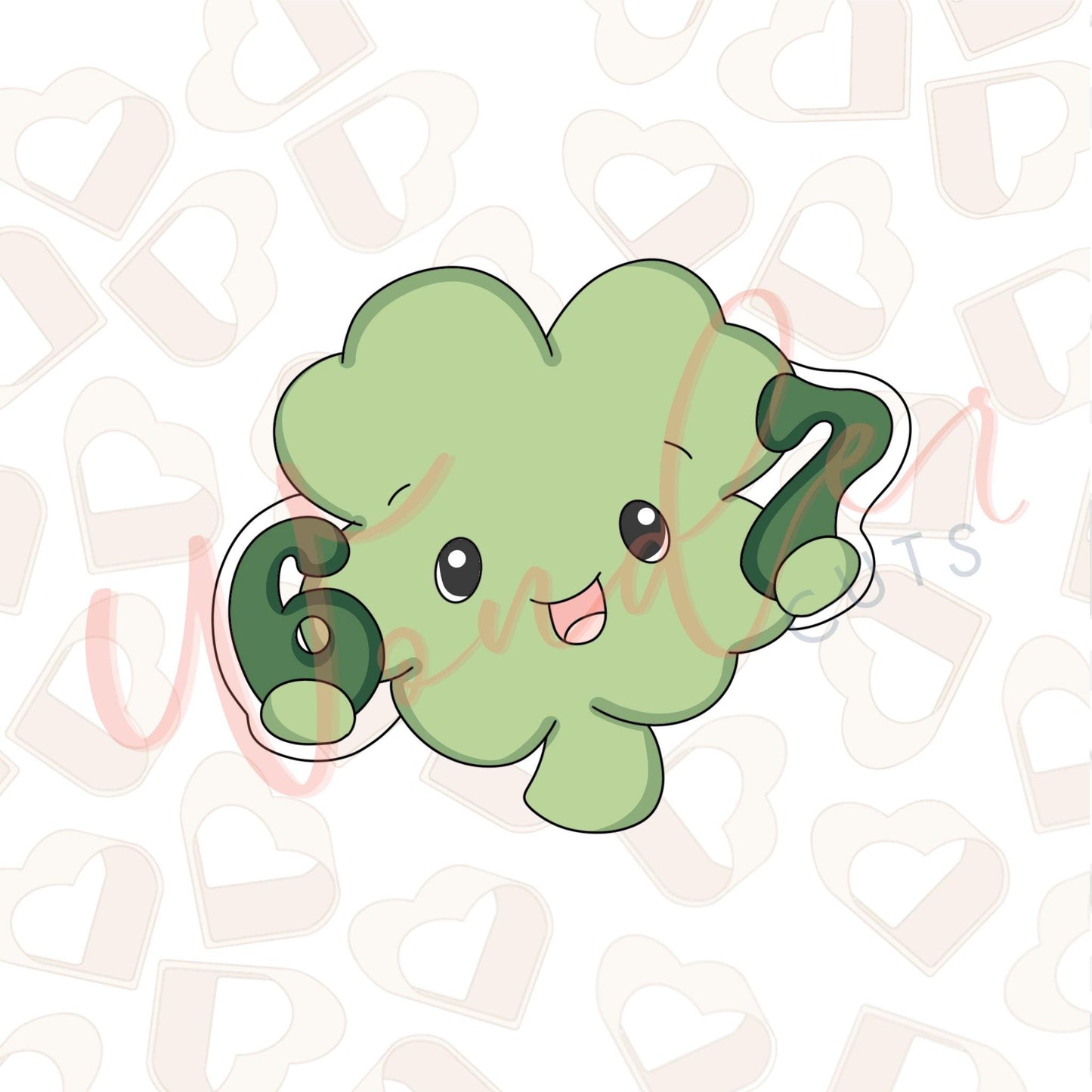 Shamrock 6 7 Cookie Cutter
