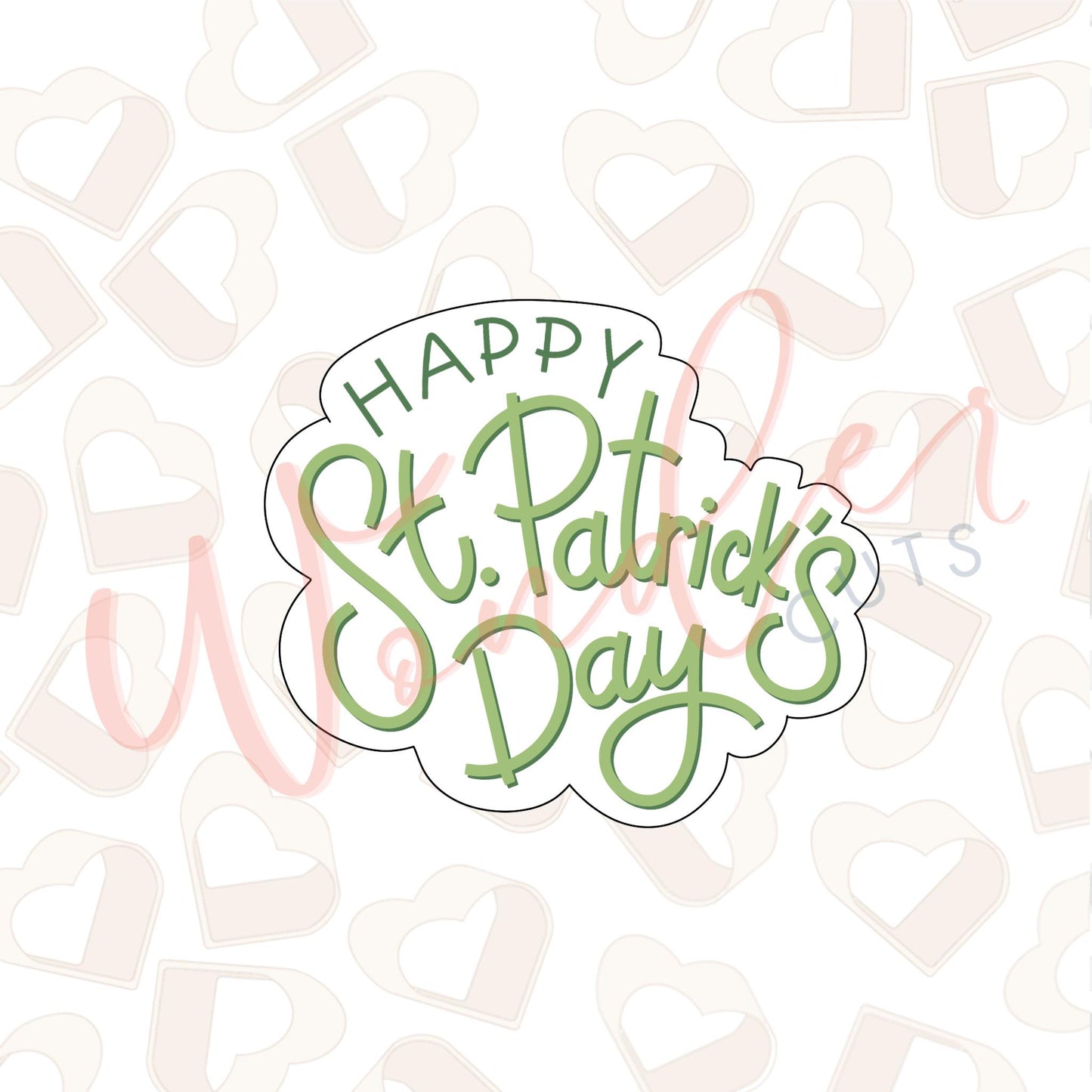 Happy St Patrick’s Day Cookie Cutter