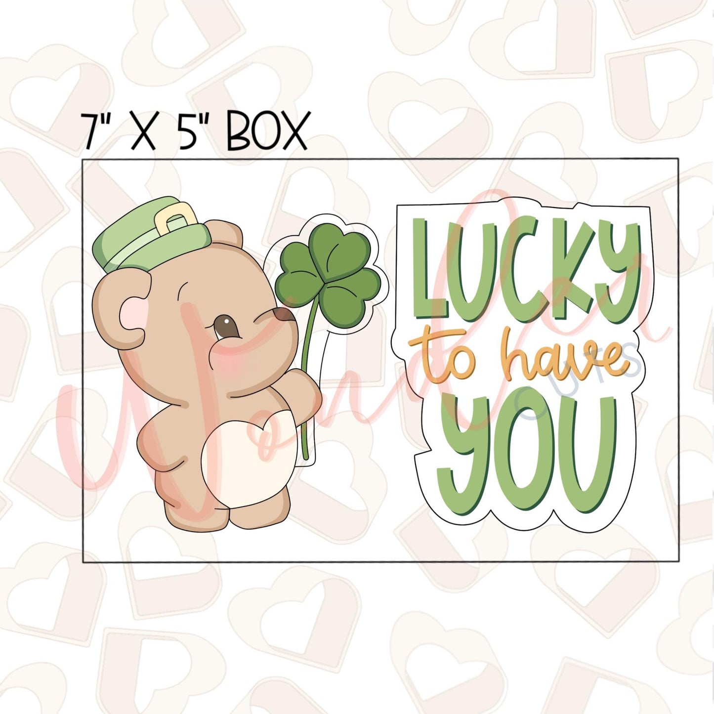 Lucky To Have You Set of 2 Cookie Cutter