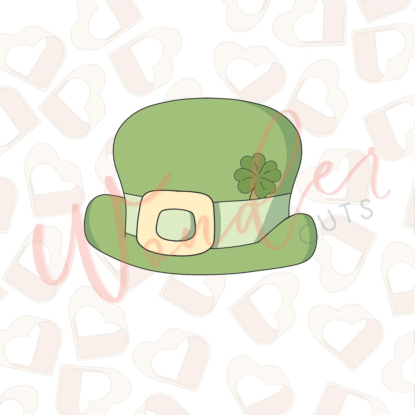 Simple Leprechaun Hat Cookie Cutter