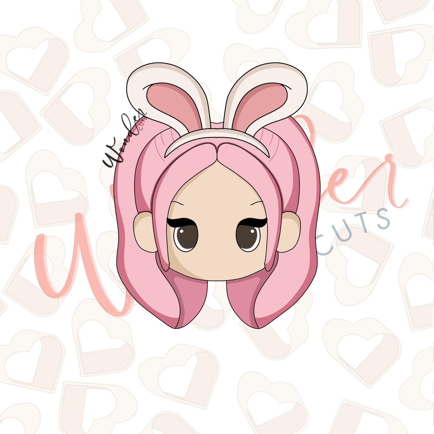 Easter Pop Idol Girl 3 Cookie Cutter