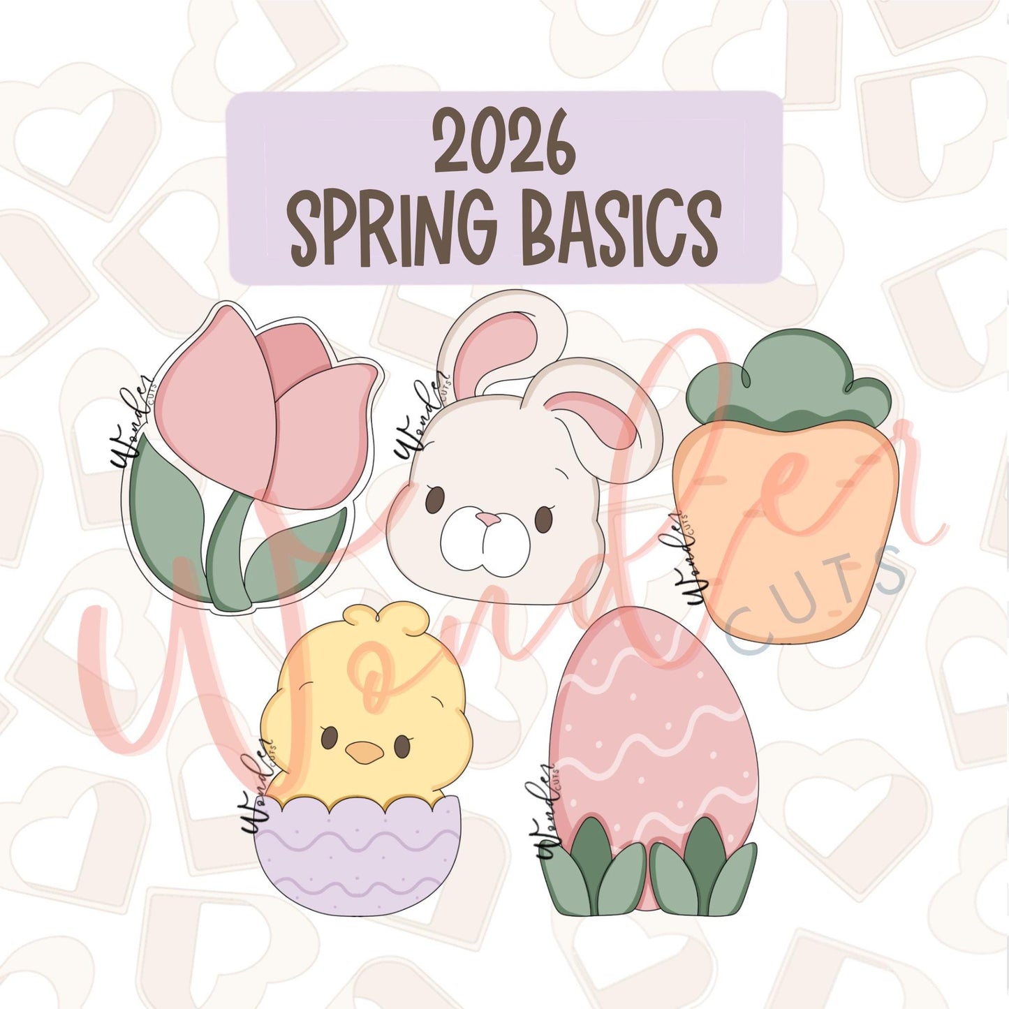 2026 Spring Basics Cookie Cutter