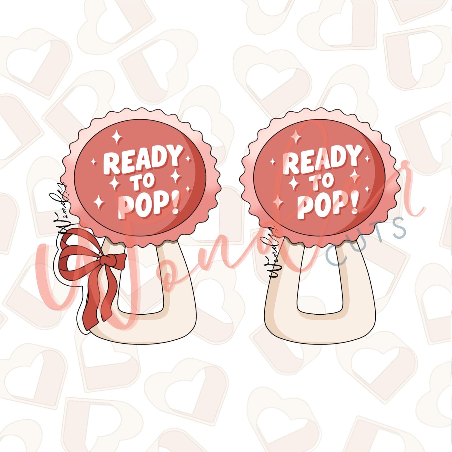 Bottle Cap Rattle Cookie Cutter