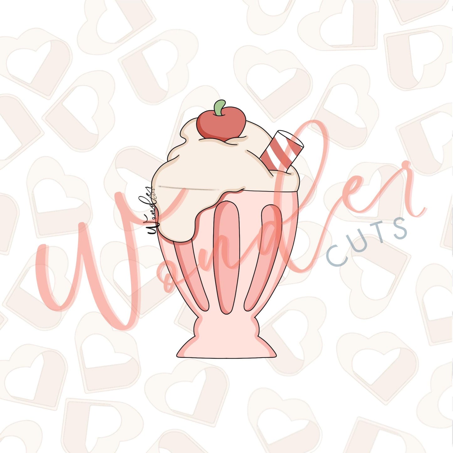 Vintage Cream Soda Cookie Cutter