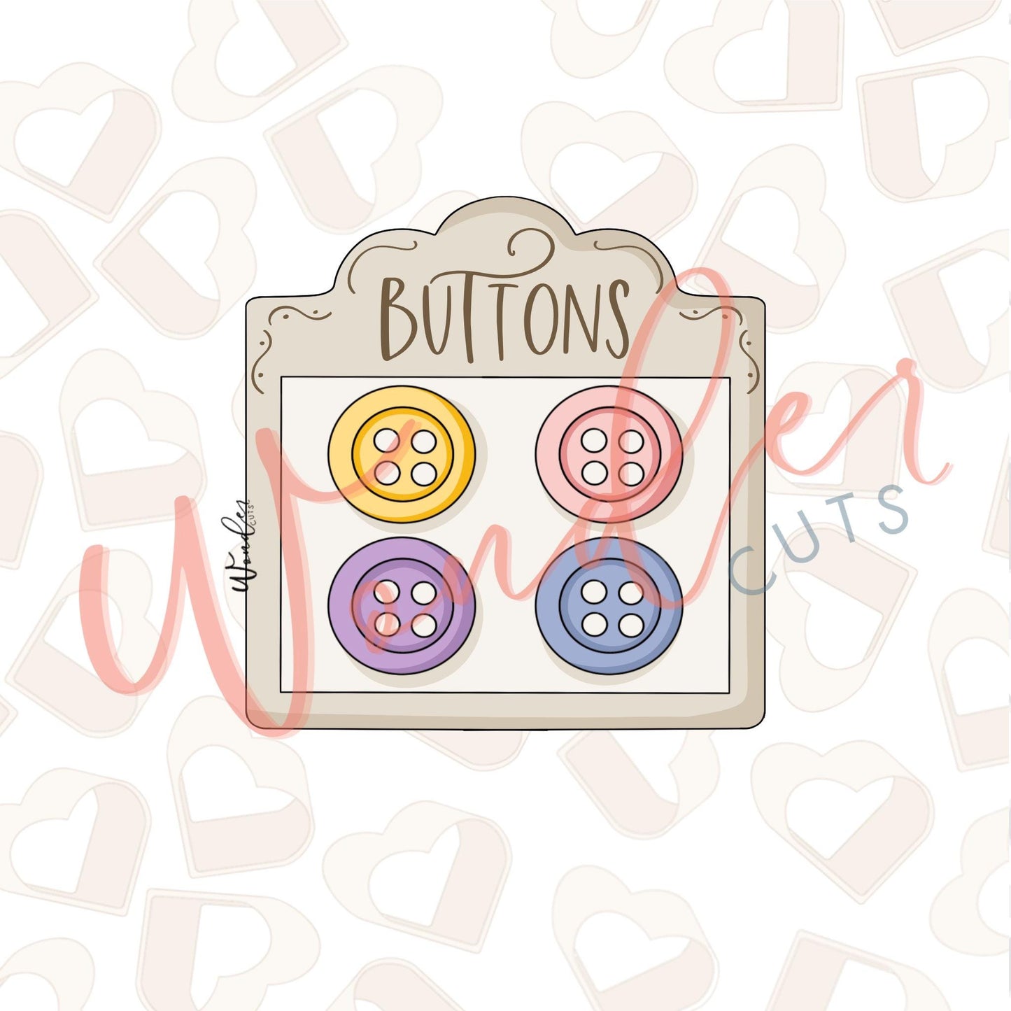 Buttons Cookie Cutter