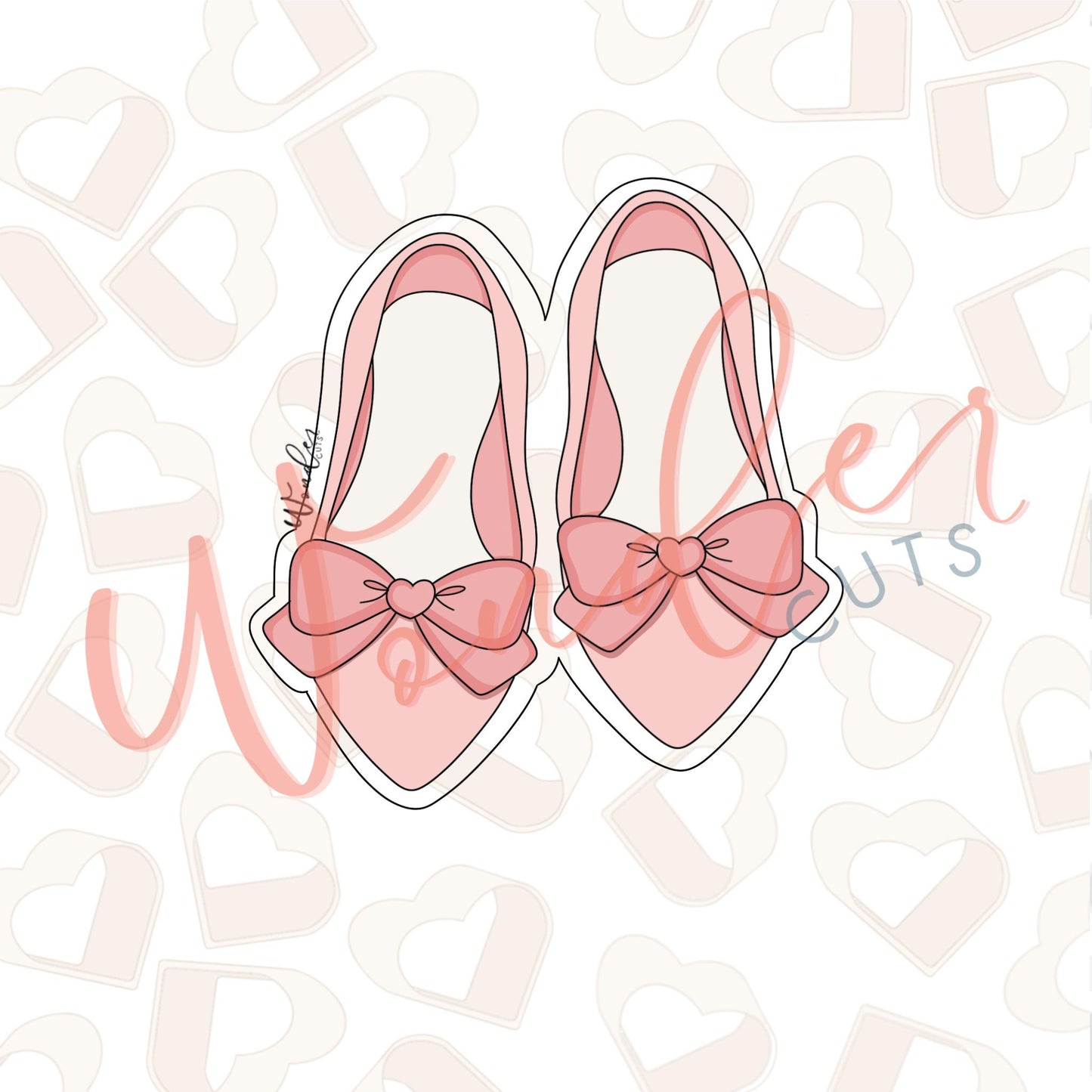 Bow Flats Cookie Cutter
