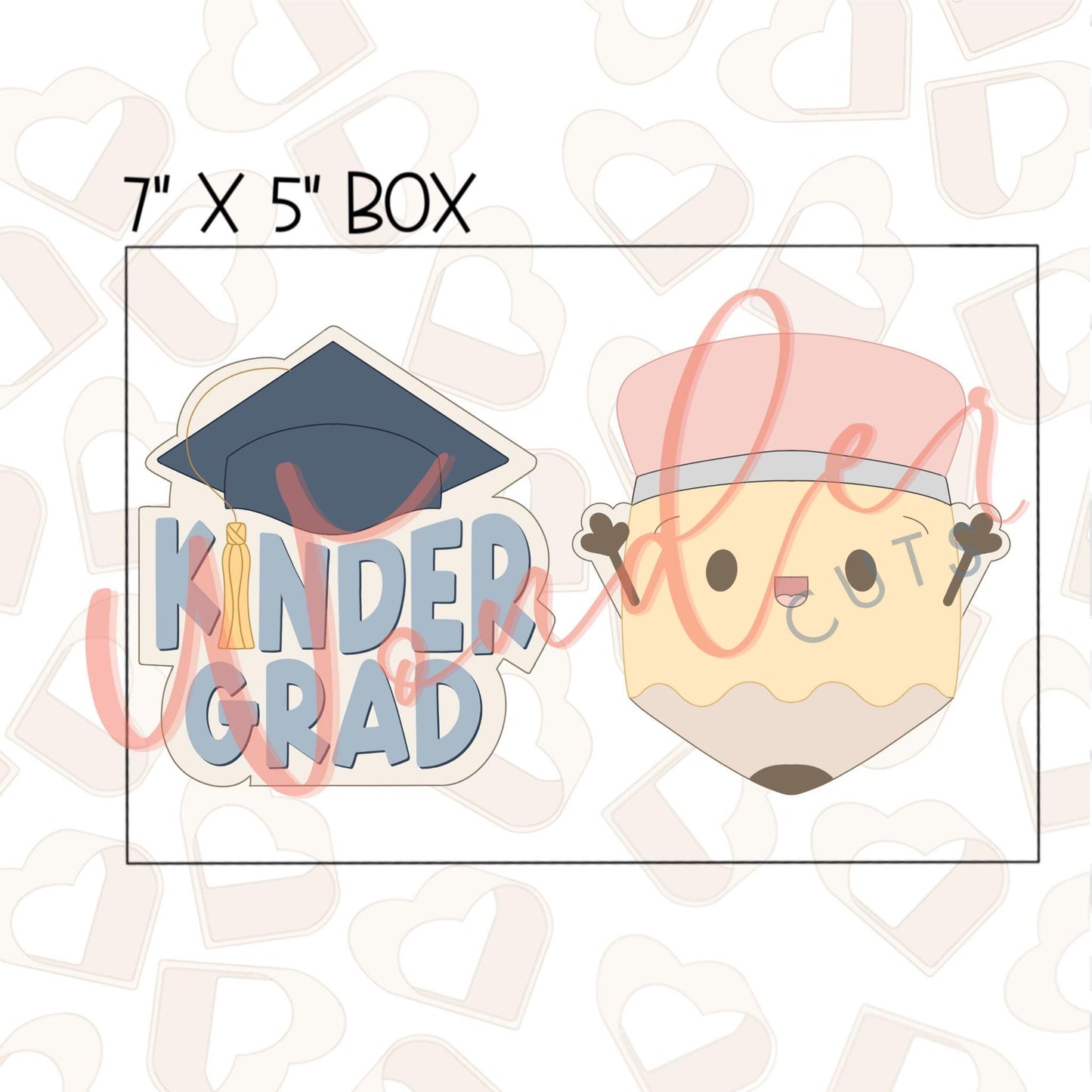 Kinder Grad Set of 2 Cookie Cutter