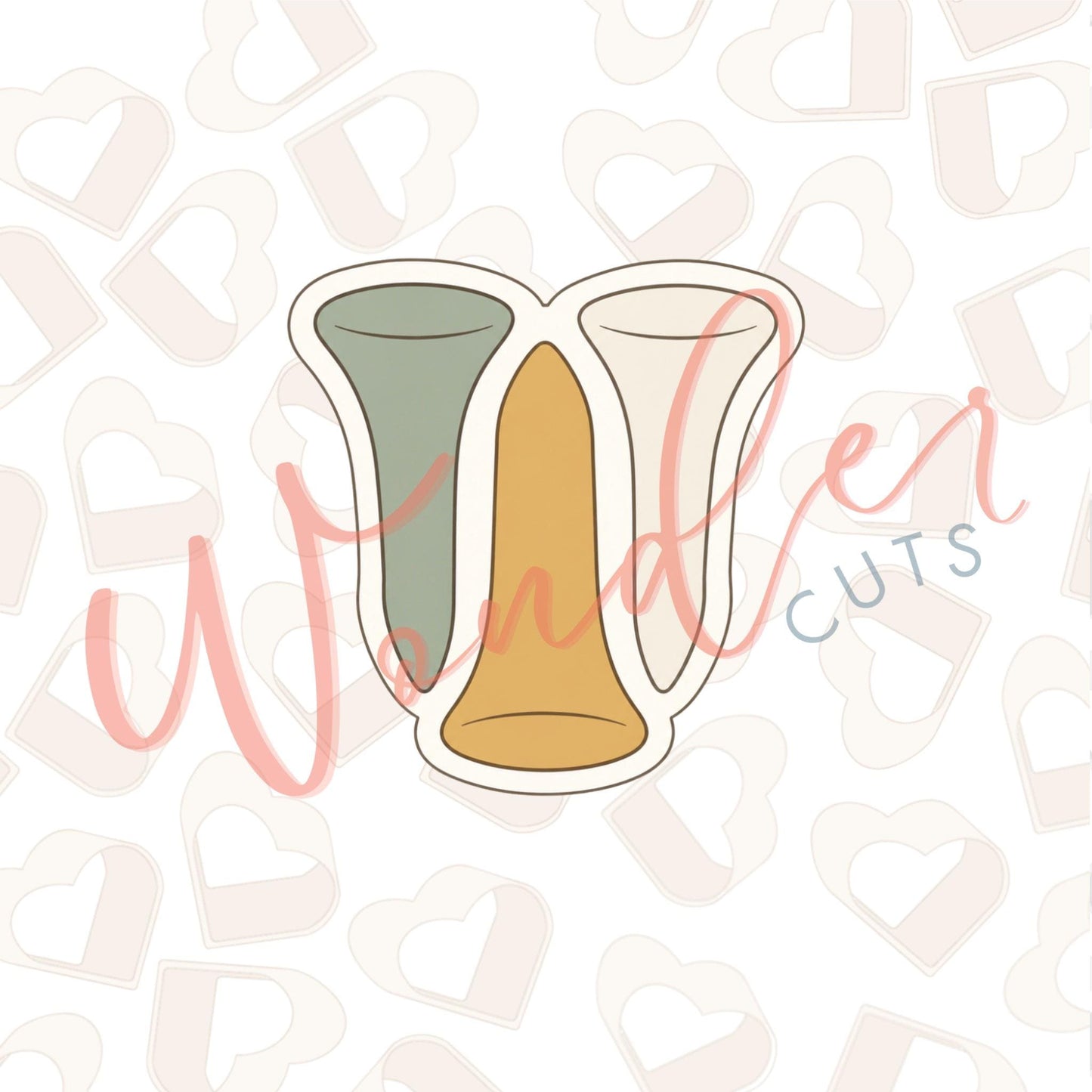 Golf Tees Cookie Cutter