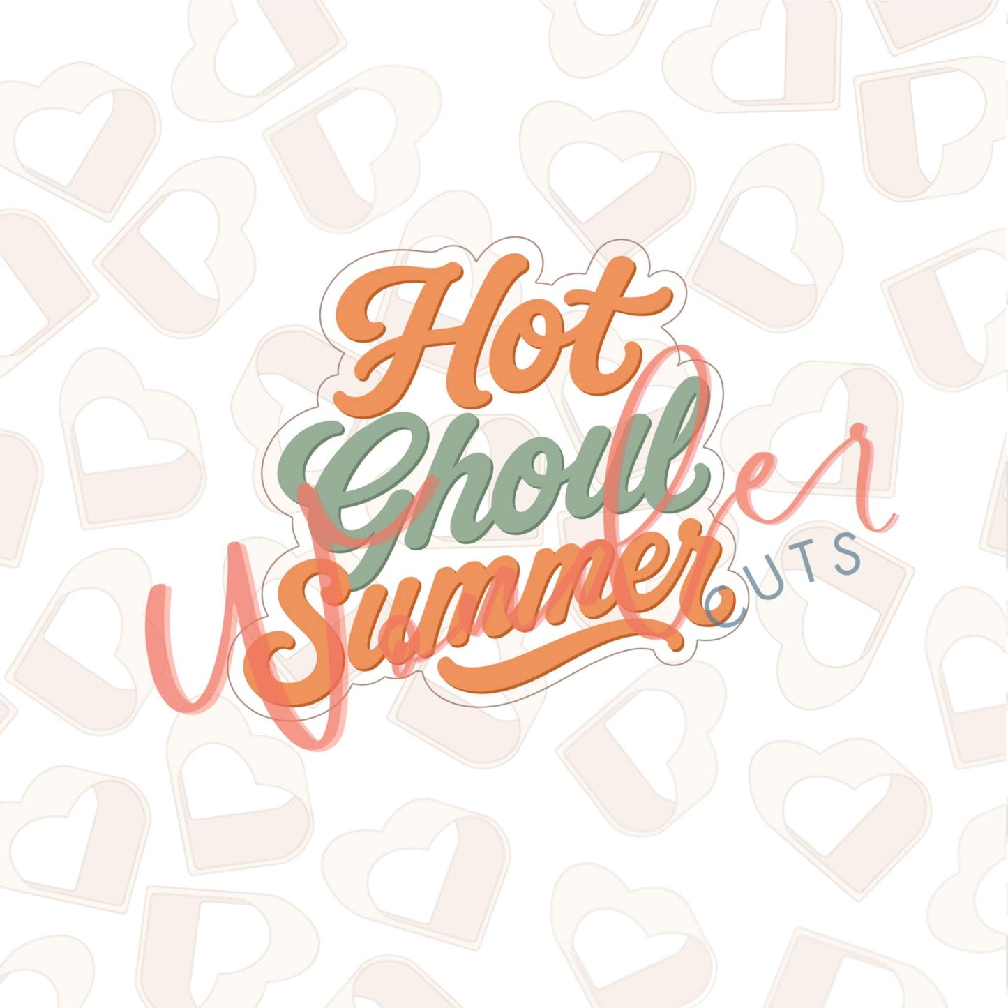 Hot Ghoul Summer Cookie Cutter