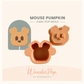 Mouse Pumpkin Cake Pop Mold