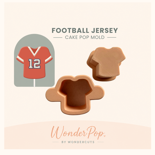 Football Jersey Cake Pop Mold