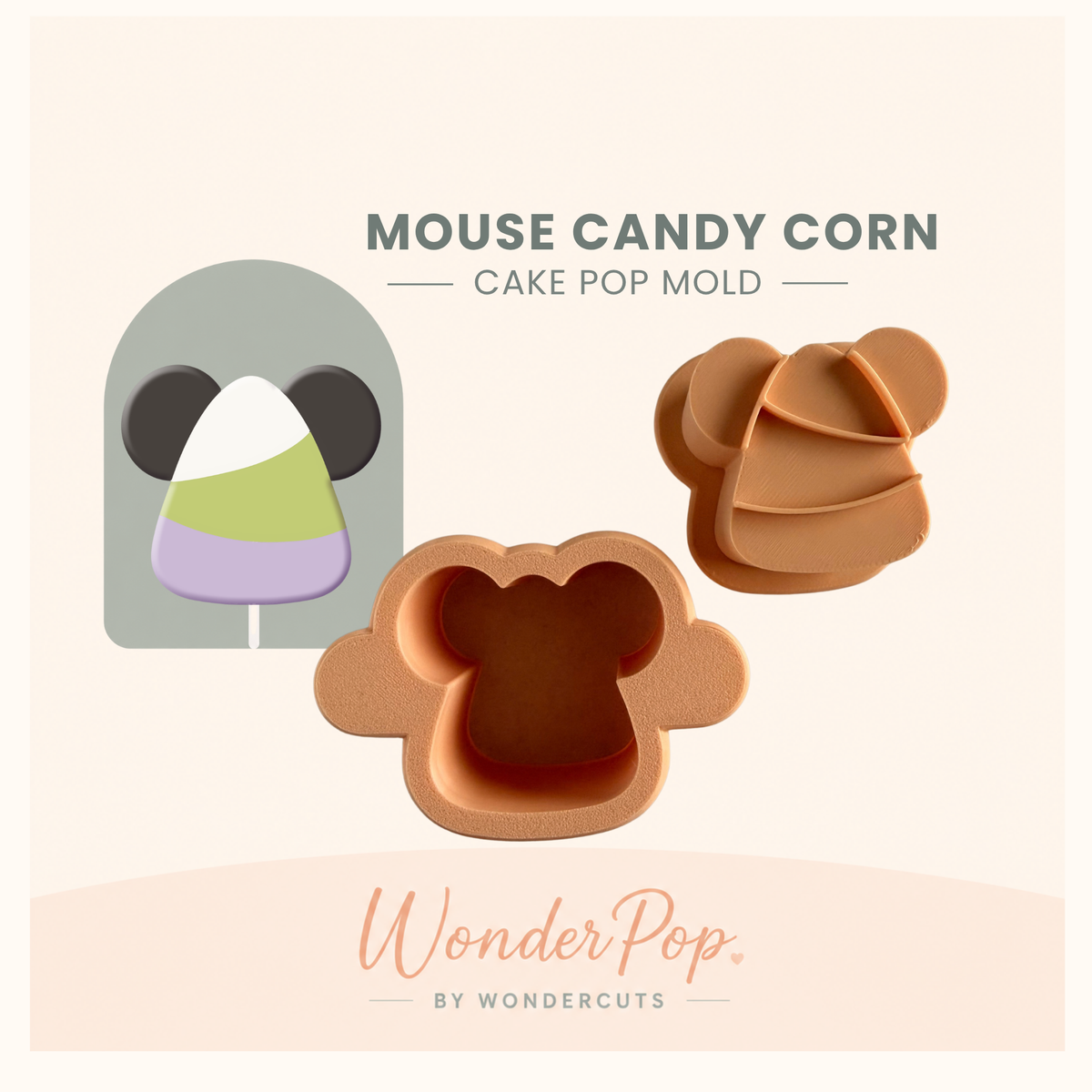 Mouse Halloween Bundle Cake Pop Mold
