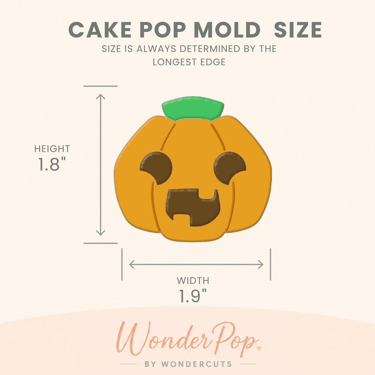 Basic Halloween Cake Pop Molds Set of 6