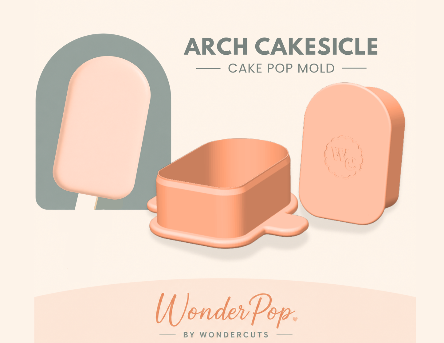 Arch Cakesicle Cake Pop Mold