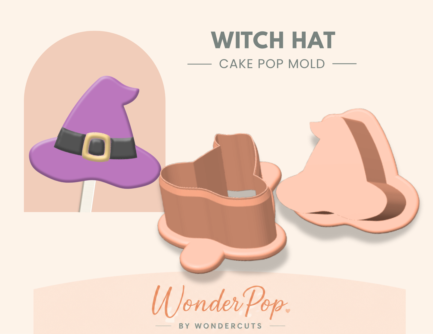 Witch Hat Cake Pop Mold