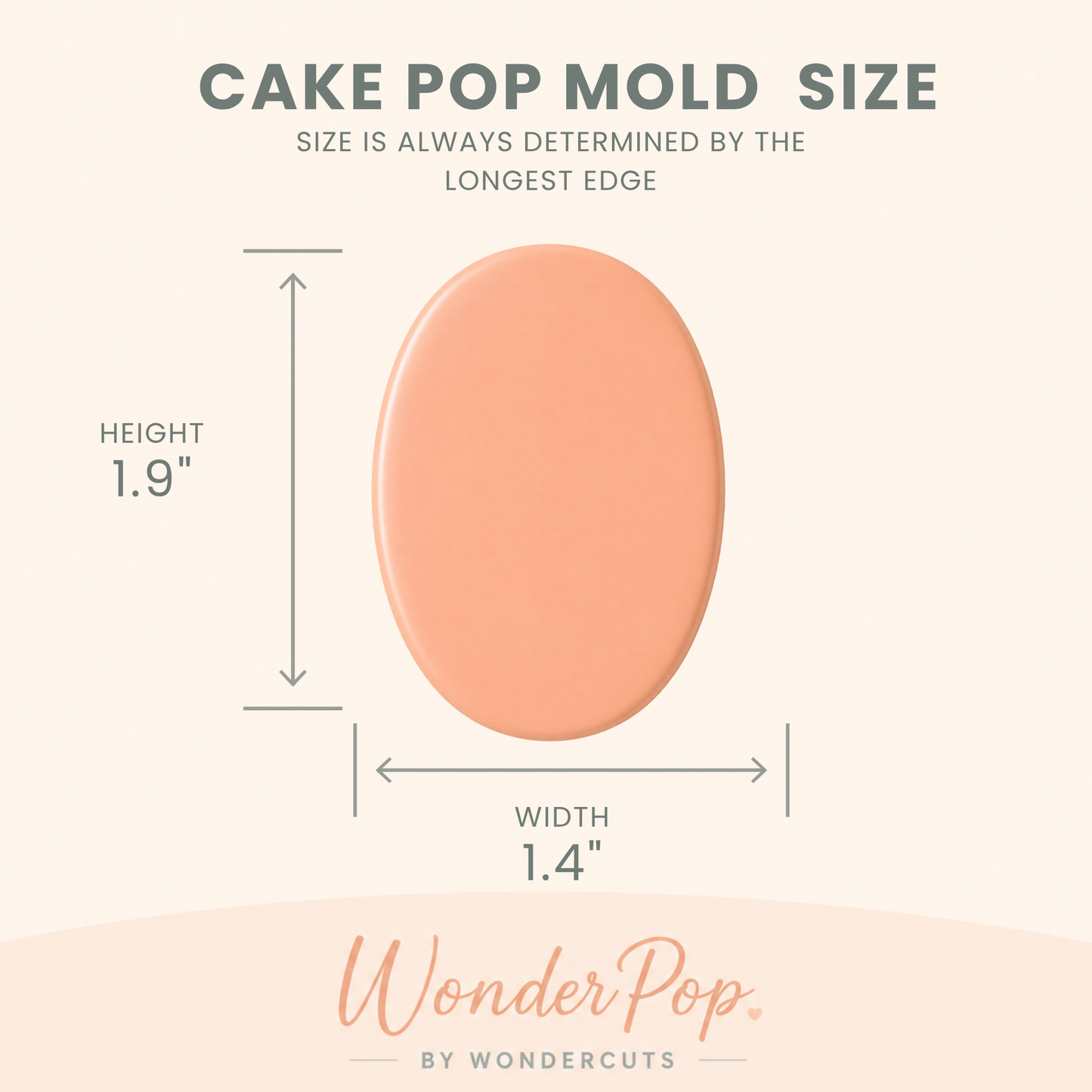 Basic Cake Pop Molds Set of 6