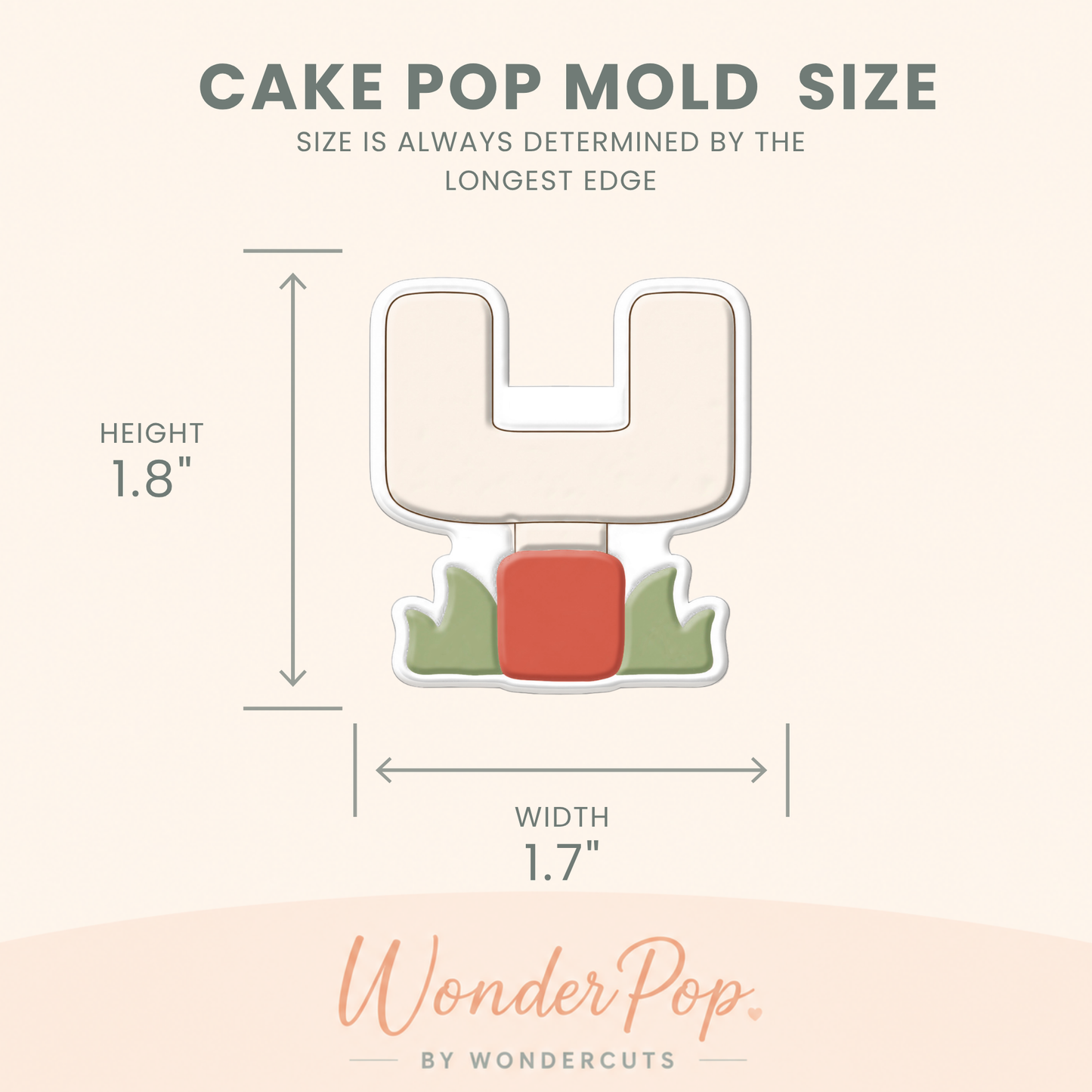 Goalpost Cake Pop Mold