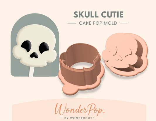 Skull Cutie Cake Pop Mold