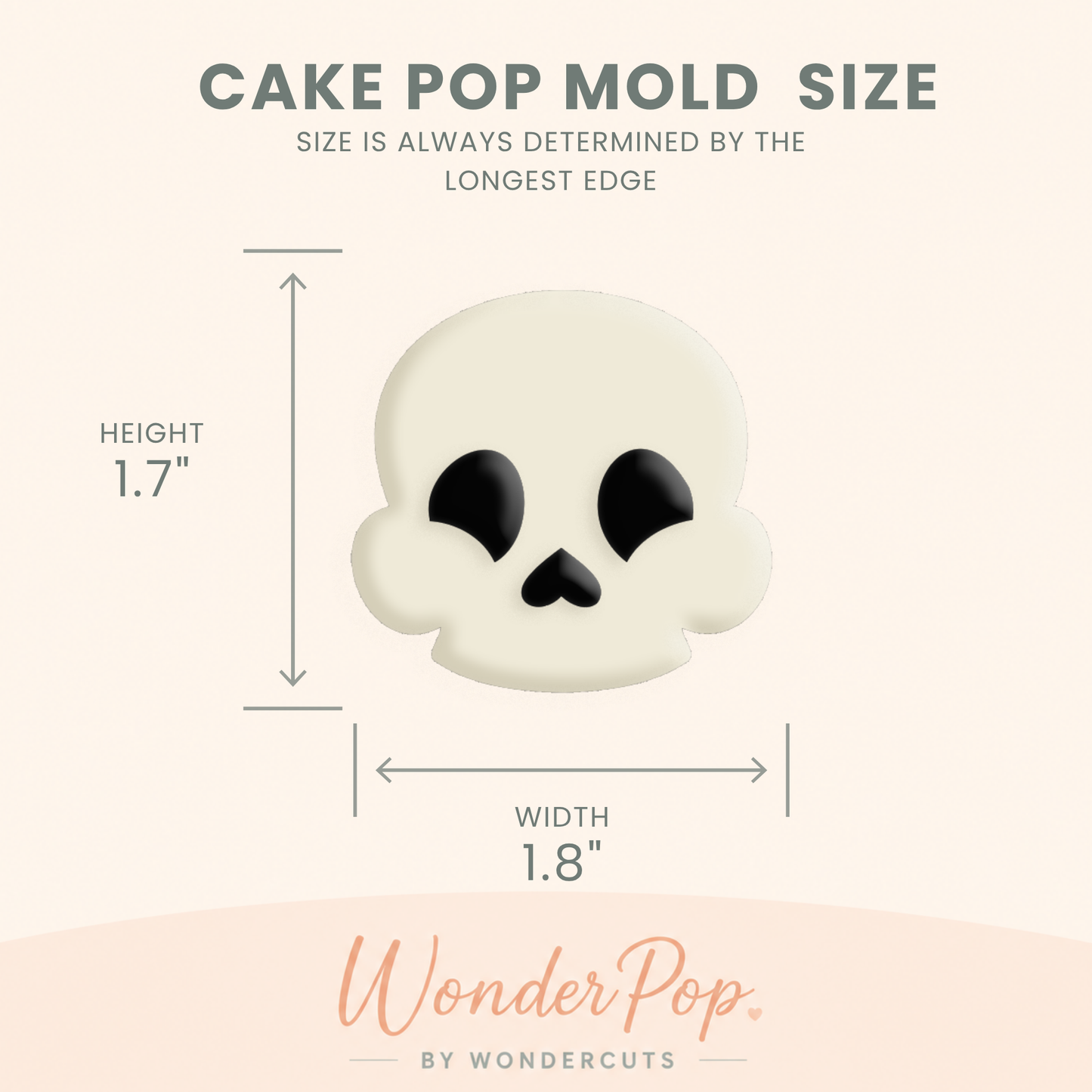 Basic Halloween Cake Pop Molds Set of 6
