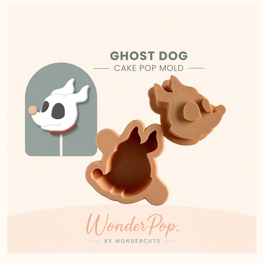 Ghost Dog Cake Pop Mold