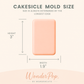 Basic Cakesicle Molds Set of 6