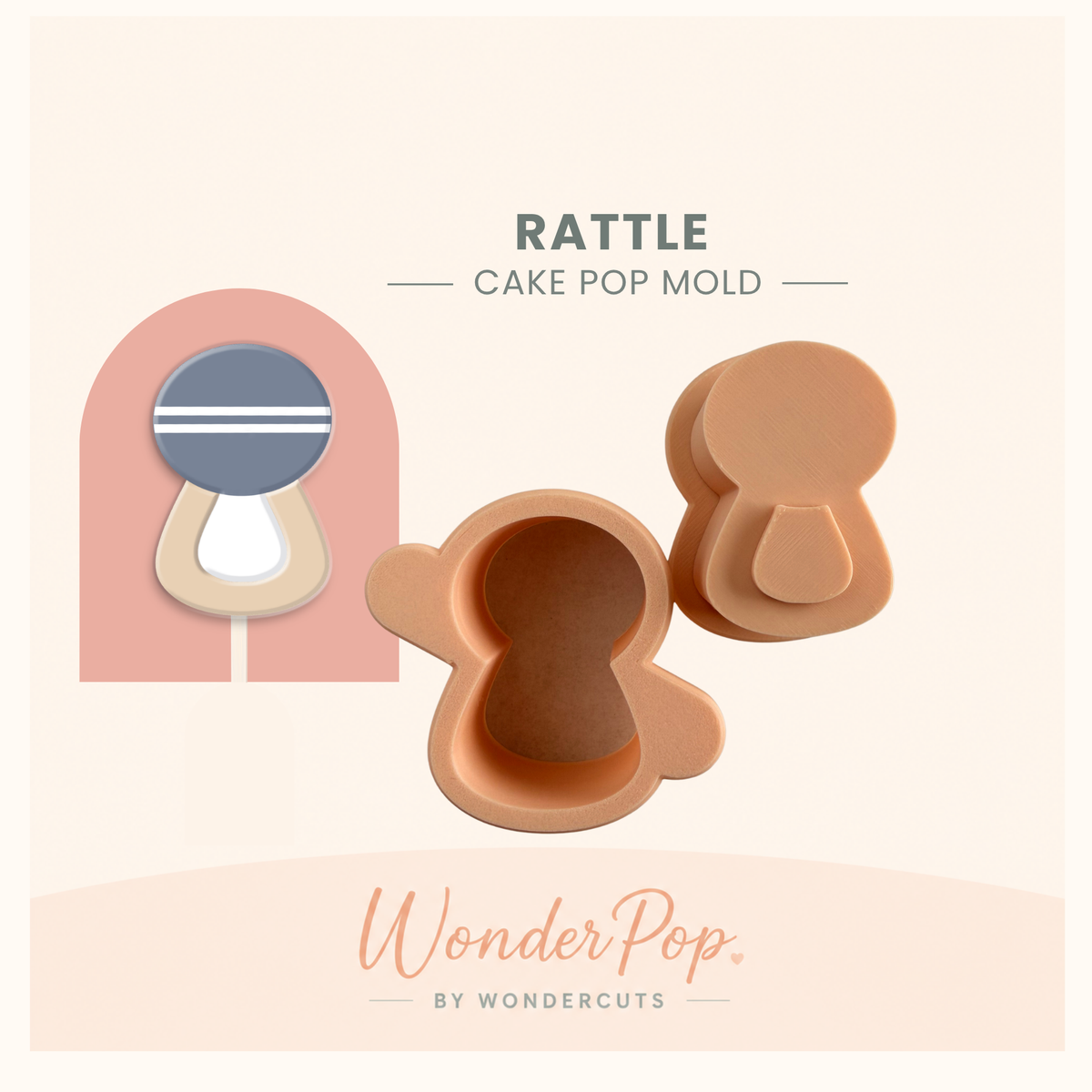 Basic Baby Bundle of 5 Cake Pop Mold